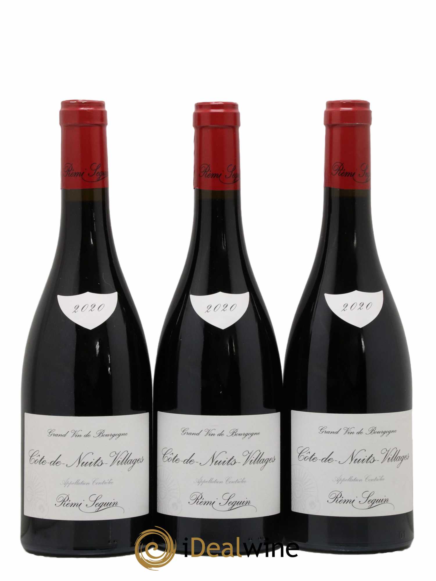 Côte de Nuits-Villages Domaine Rémi Seguin 2020 - Lot de 3 bouteilles - 0