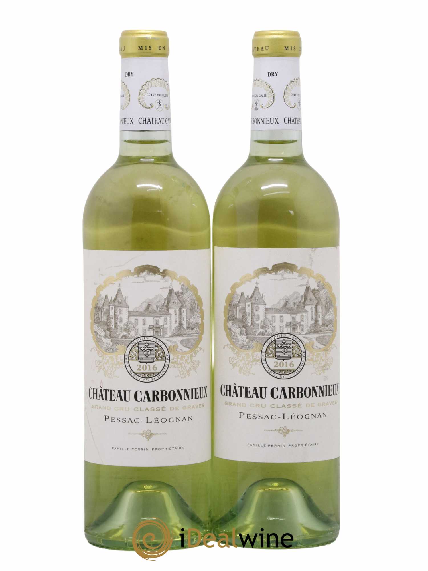 Château Carbonnieux Cru Classé de Graves 2016 - Lot de 2 bouteilles - 0