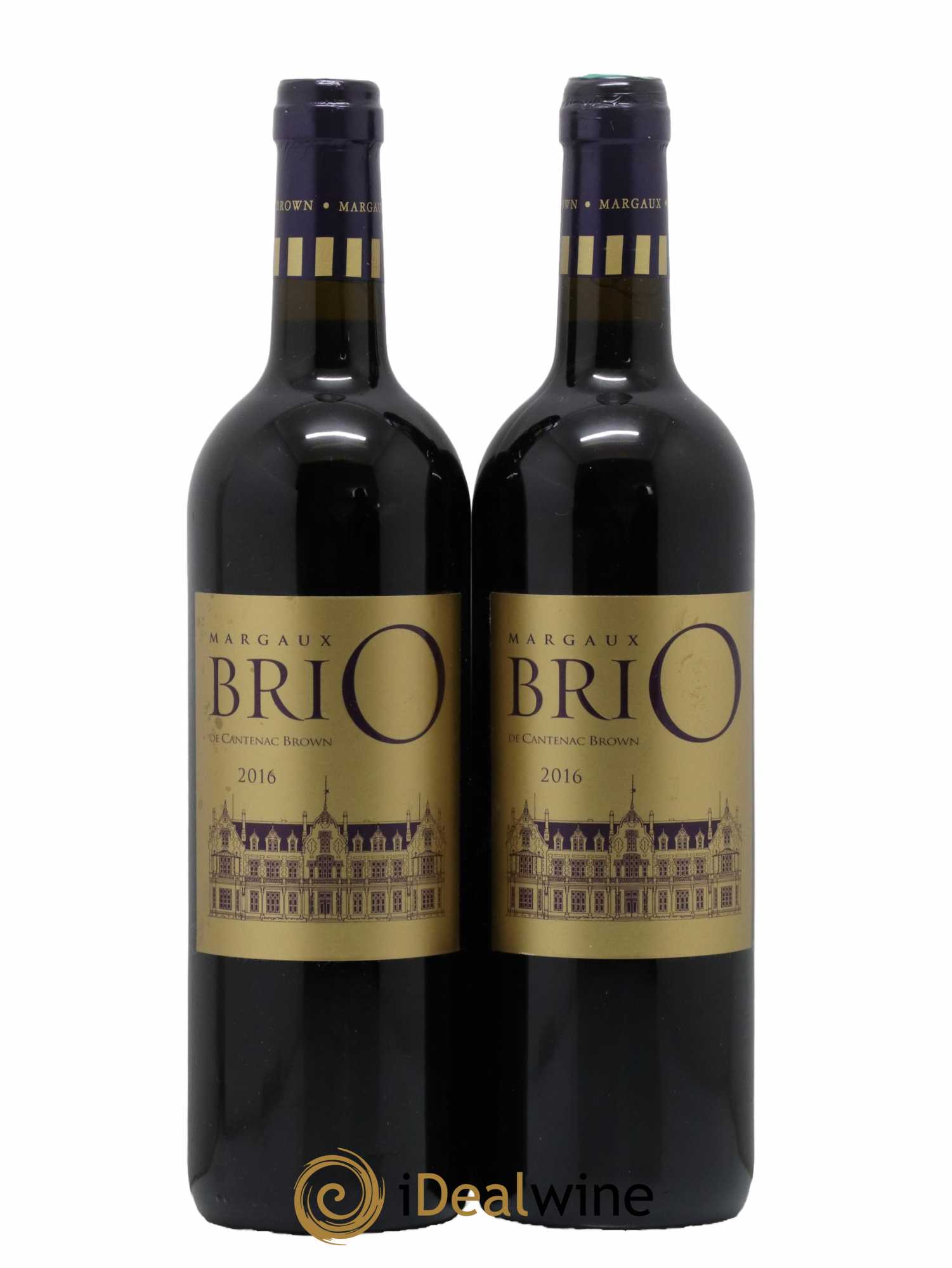Brio de Cantenac Brown 2016 - Lot de 2 bouteilles - 0