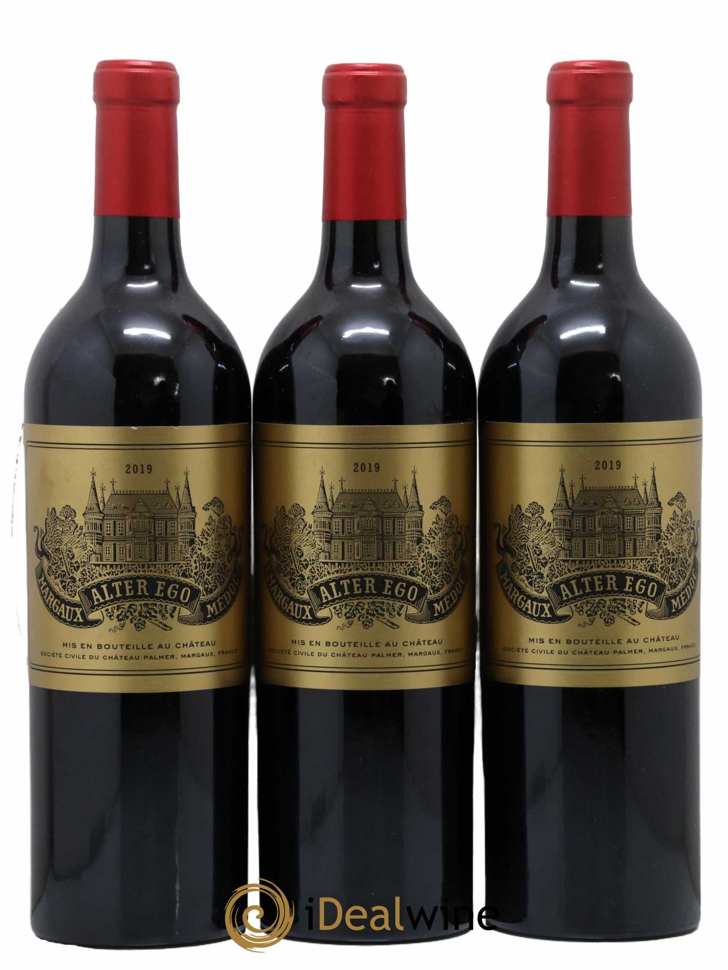Alter Ego de Palmer Second Vin 2019 - Lot de 3 bouteilles - 0
