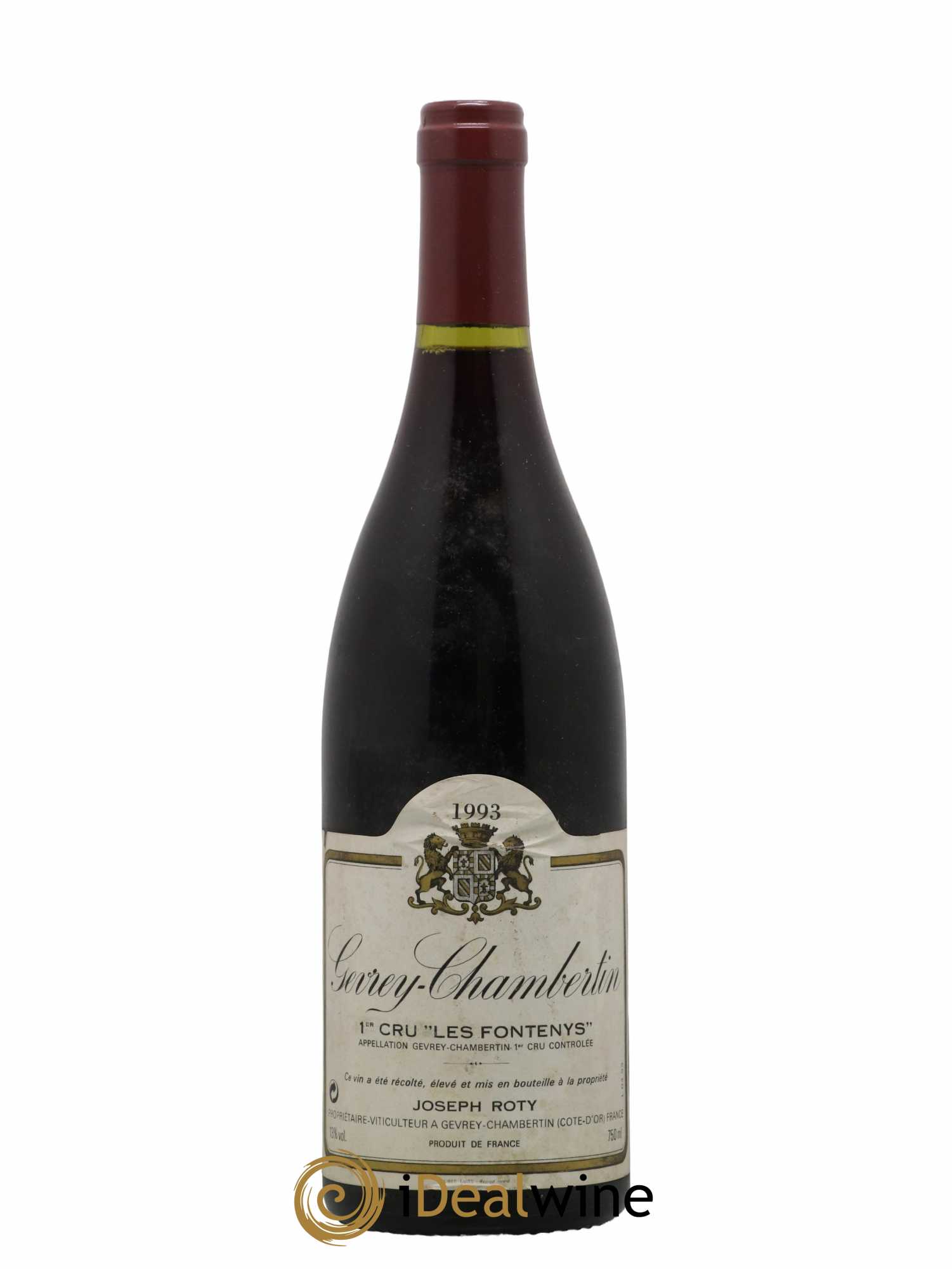 Gevrey-Chambertin 1er Cru Les Fontenys Joseph Roty (Domaine) (sans prix de réserve) 1993 - Lot de 1 bouteille - 0