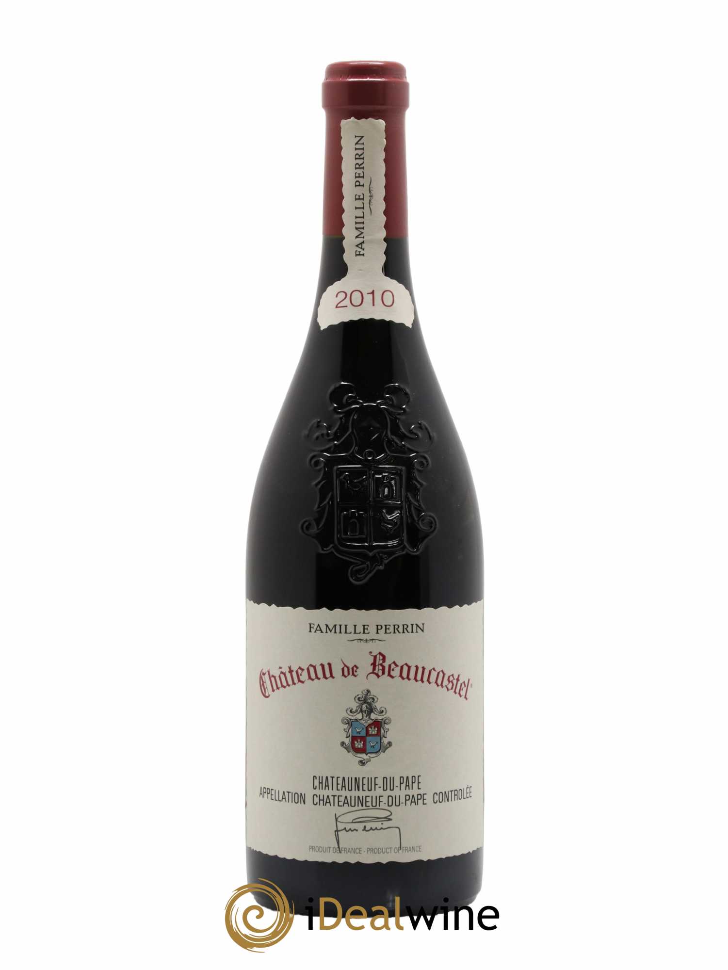 Châteauneuf-du-Pape Château de Beaucastel Famille Perrin 2010 - Lot de 1 bouteille - 0