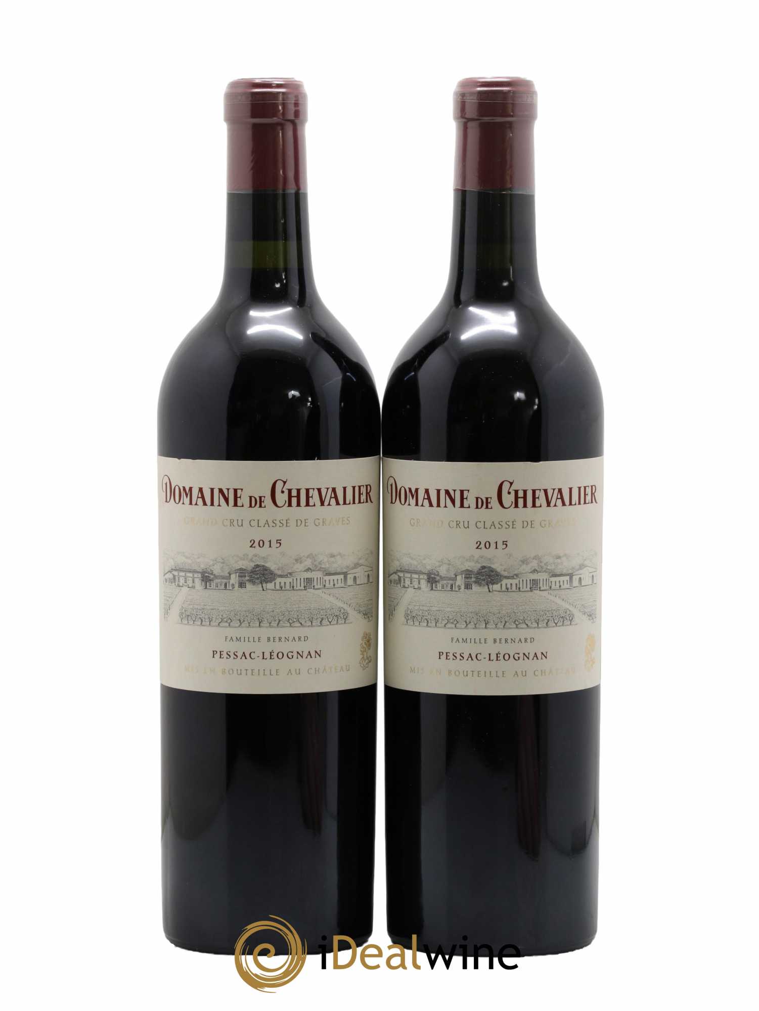 Domaine de Chevalier Cru Classé de Graves 2015 - Lot de 2 bouteilles - 0