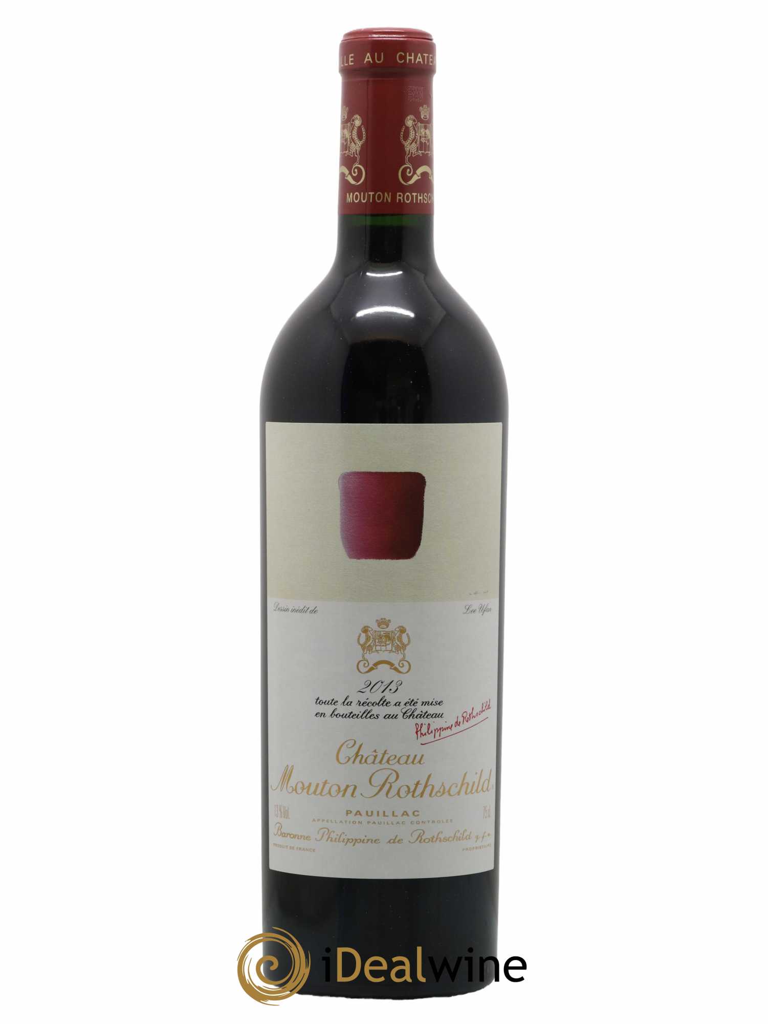 Château Mouton Rothschild 1er Grand Cru Classé 2013 - Lot de 1 bouteille - 0