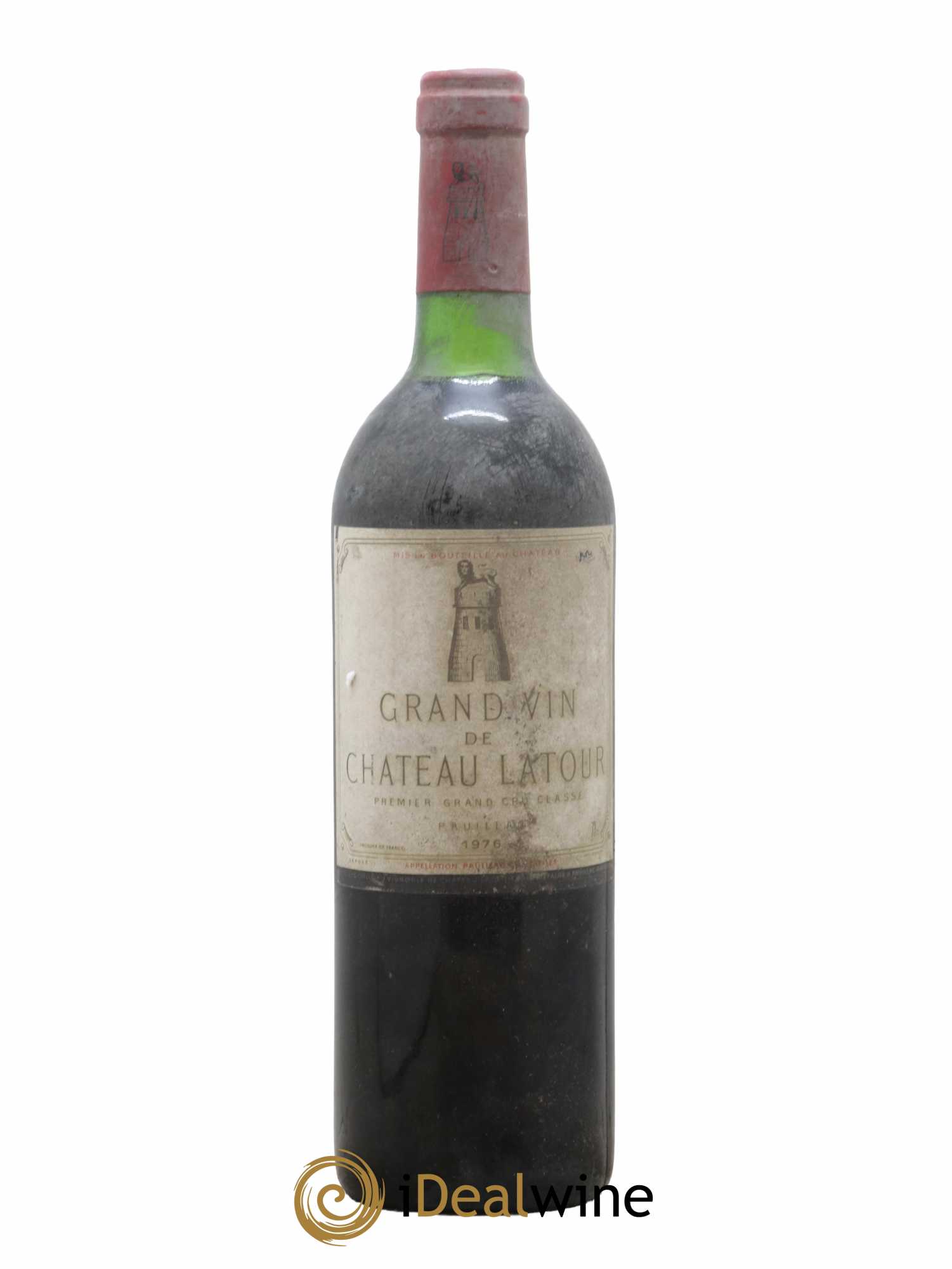 Château Latour 1er Grand Cru Classé 1976 - Lot de 1 bouteille - 0