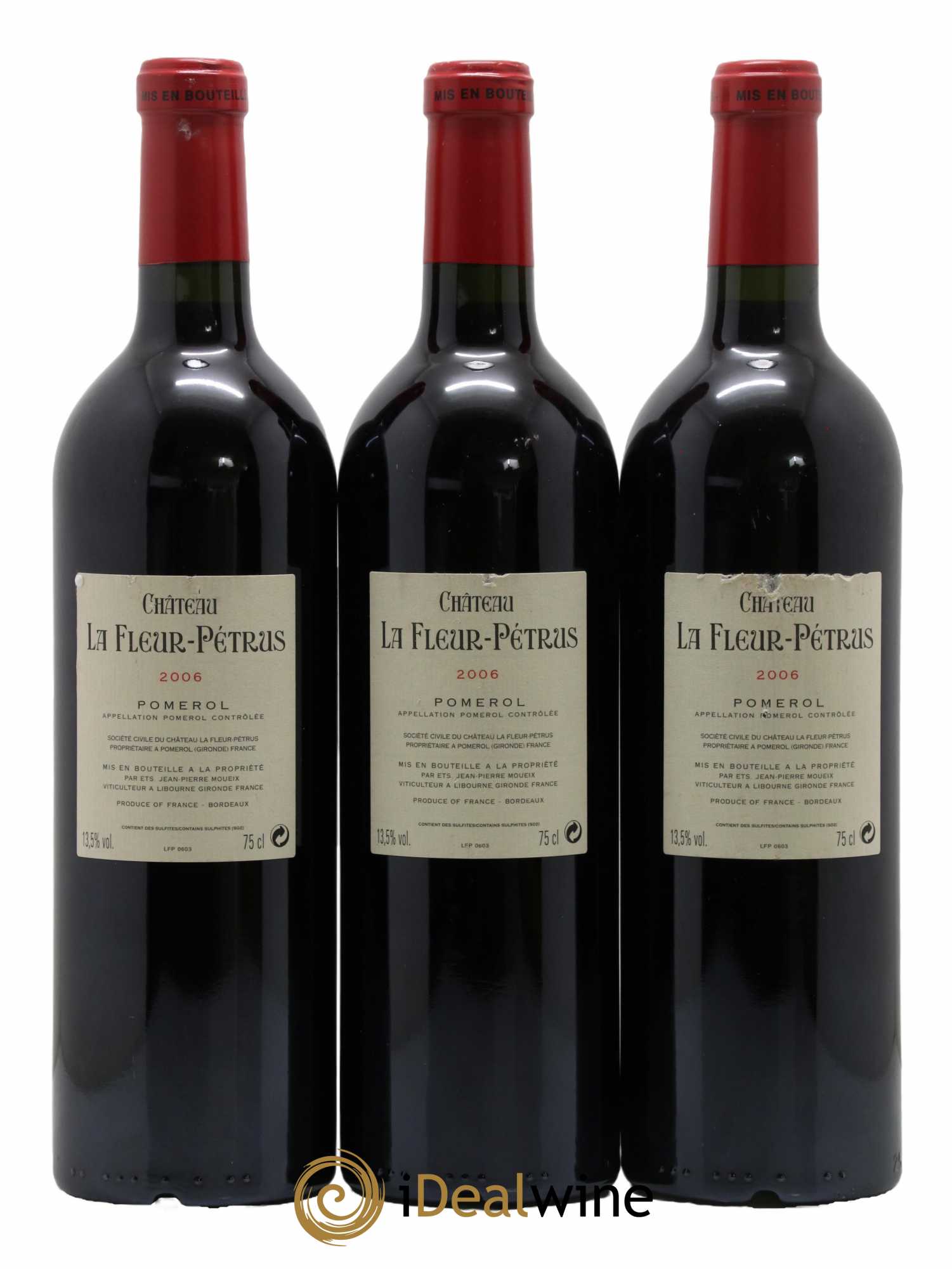 Château la Fleur Petrus 2006 - Lot de 3 bouteilles - 1