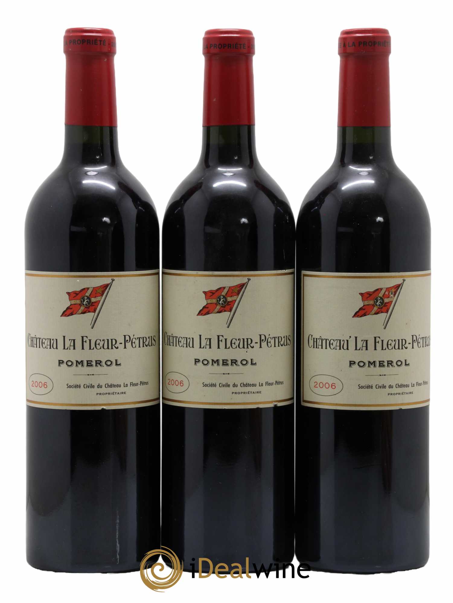Château la Fleur Petrus 2006 - Lot de 3 bouteilles - 0