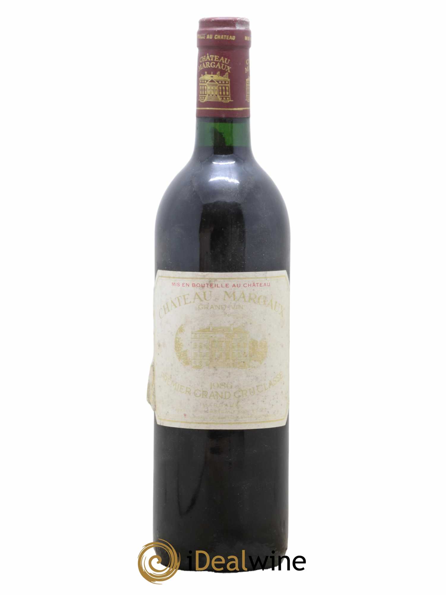 Château Margaux 1er Grand Cru Classé 1986 - Lot de 1 bouteille - 0