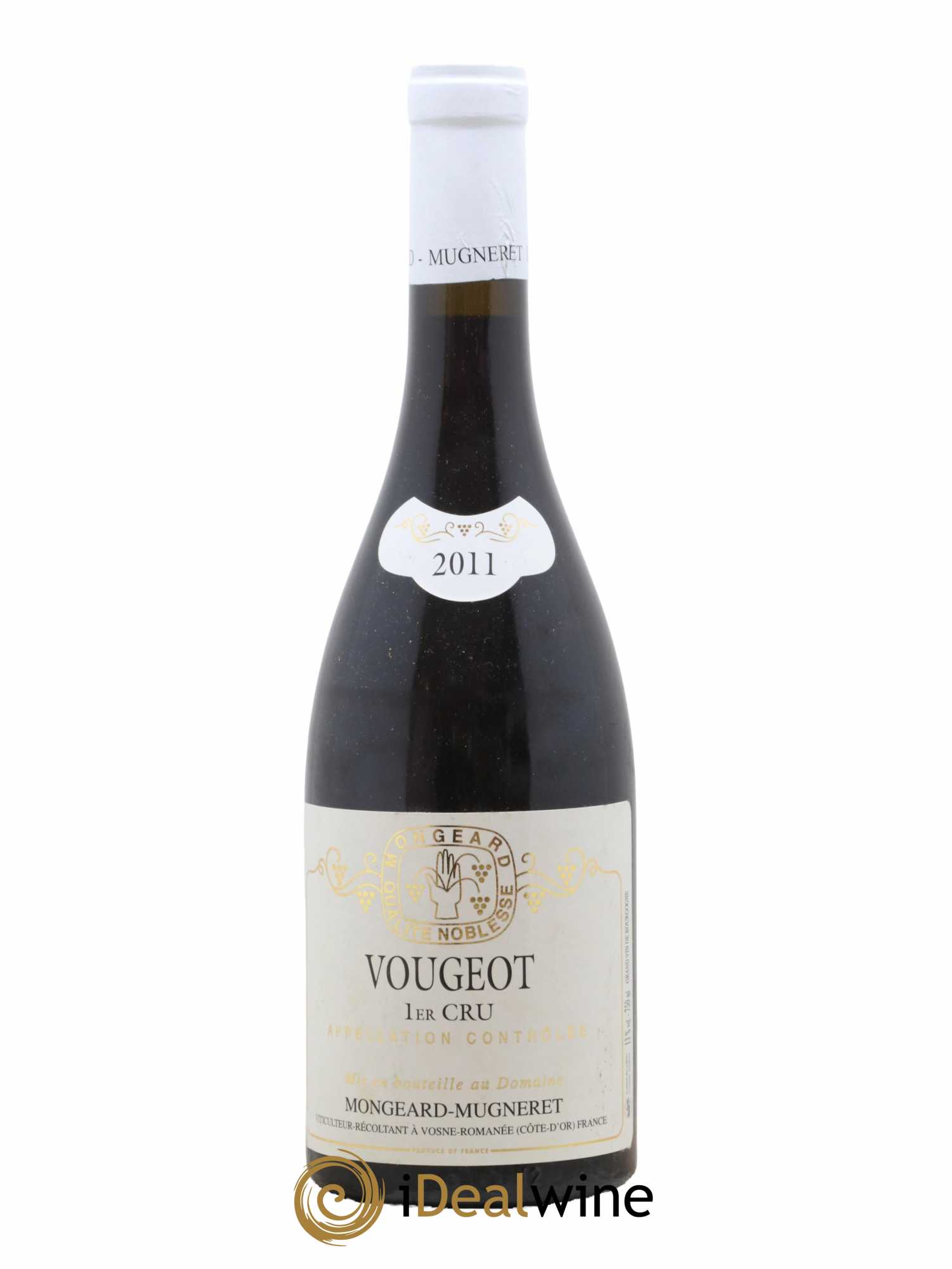 Vougeot 1er Cru Mongeard-Mugneret (Domaine) 2011 - Lot de 1 bouteille - 0
