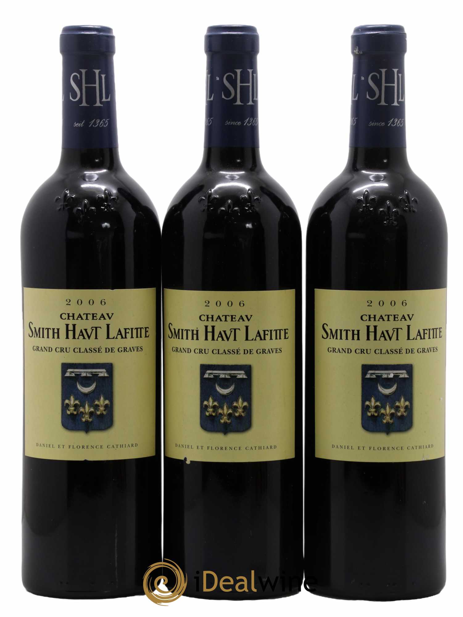 Château Smith Haut Lafitte Cru Classé de Graves 2006 - Lot de 3 bouteilles - 0