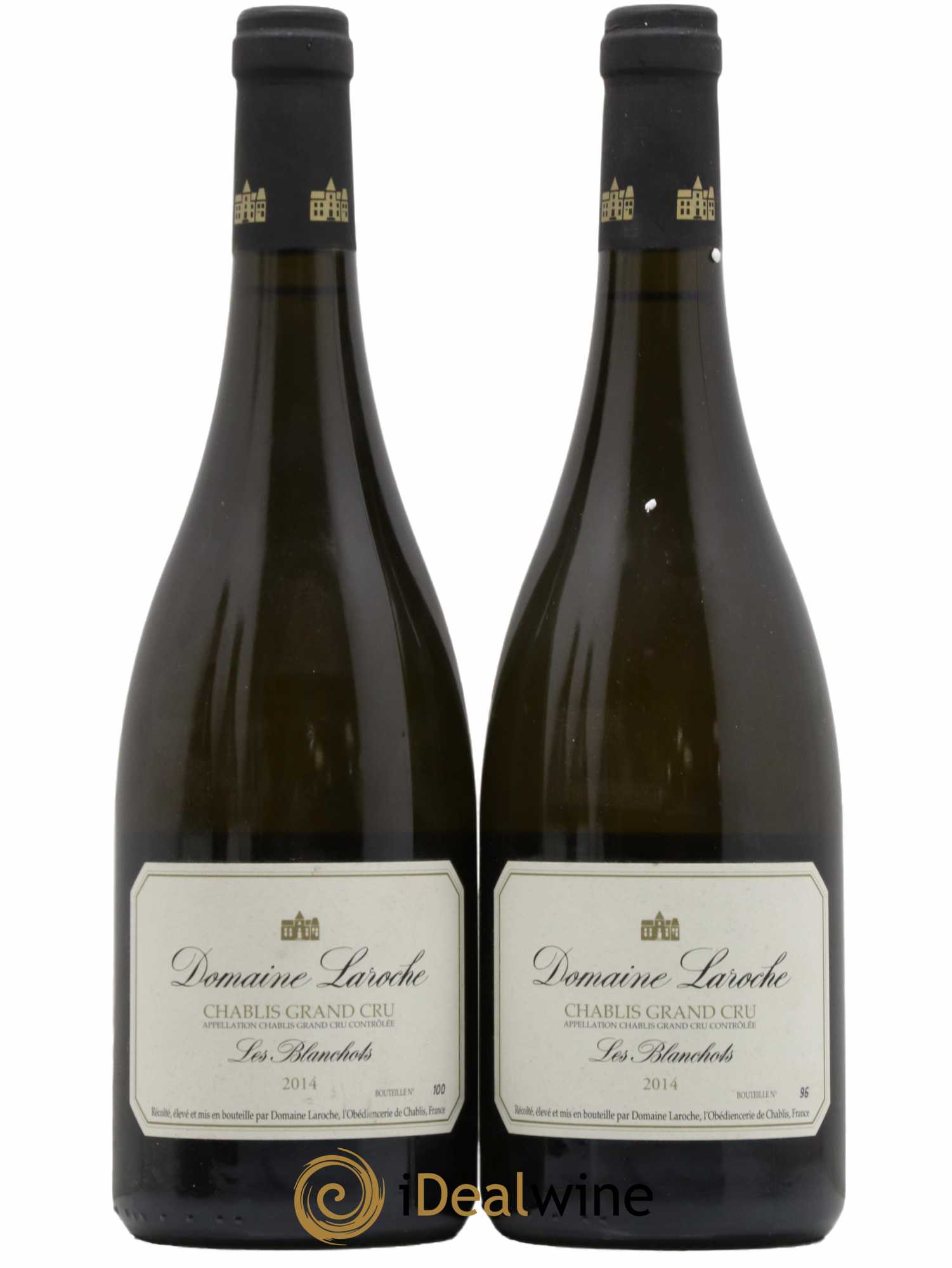 Chablis Grand Cru Les Blanchots Domaine Laroche 2014 - Lot de 2 bouteilles - 0