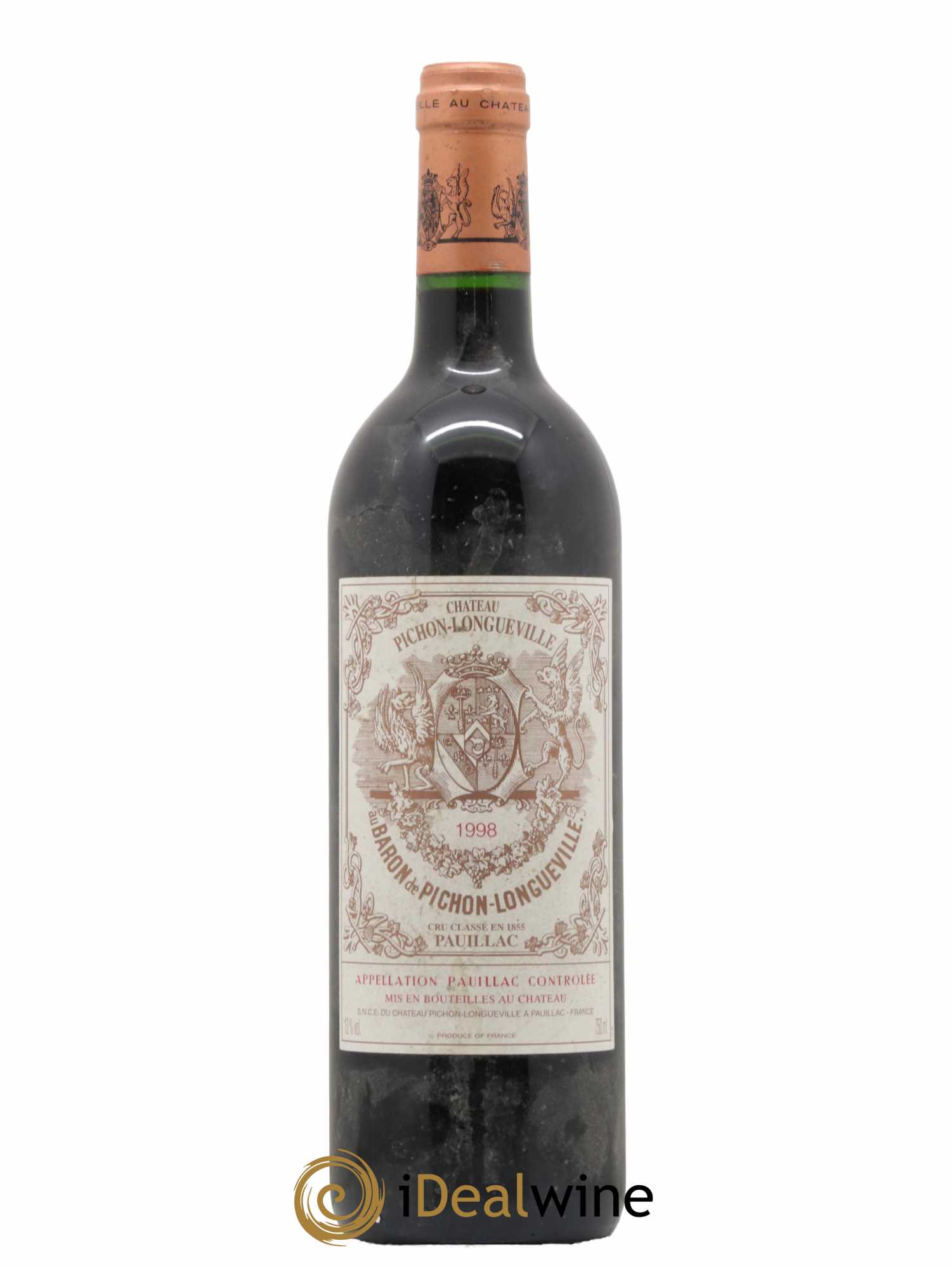 Pichon Longueville Baron 2ème Grand Cru Classé 1998 - Lot de 1 bouteille - 0