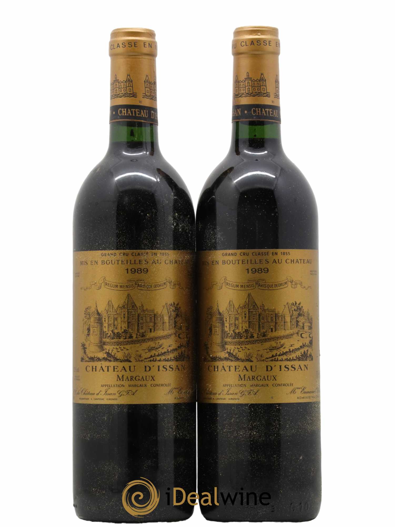 Château d'Issan 3ème Grand Cru Classé 1989 - Lot de 2 bouteilles - 0