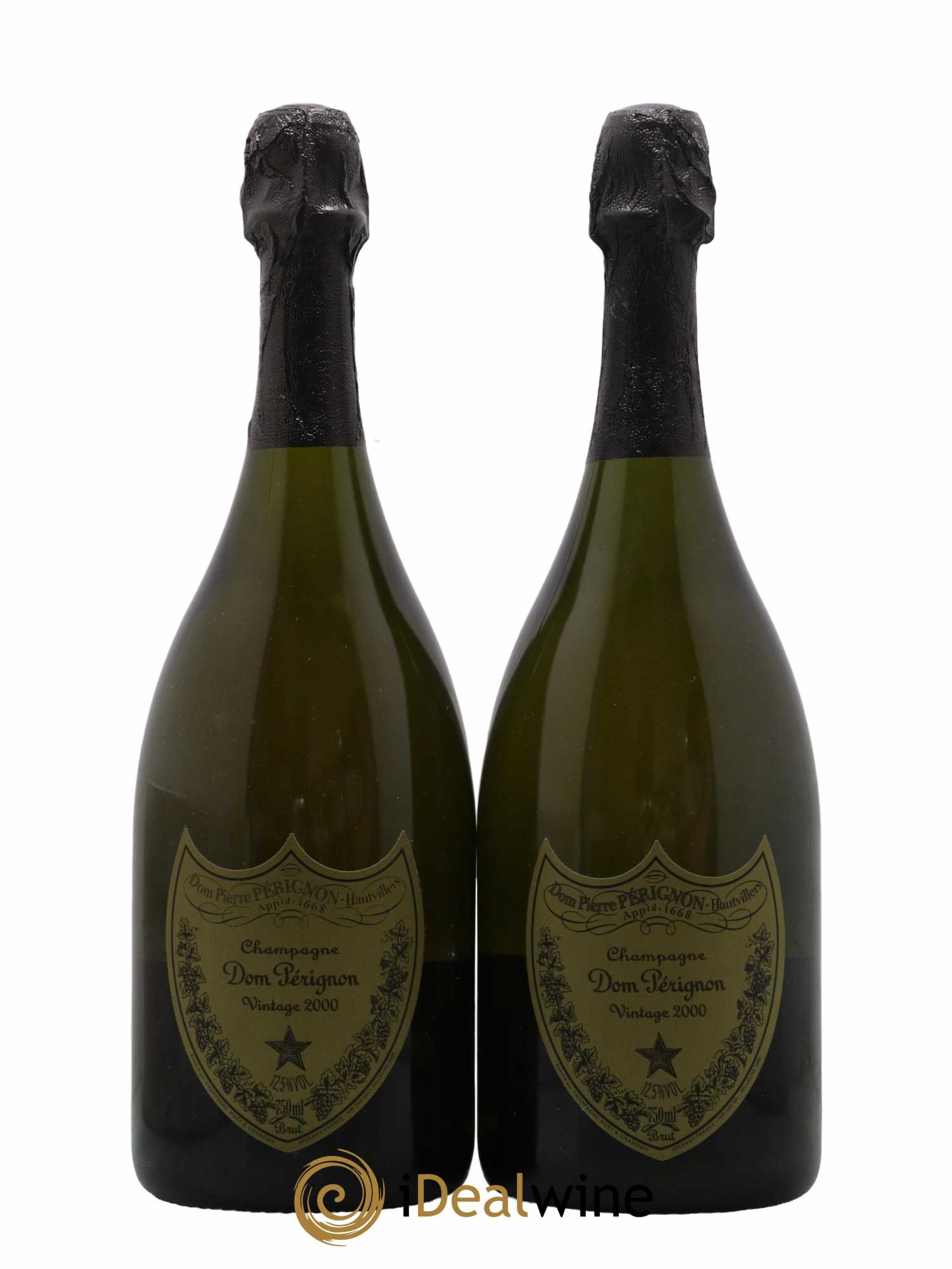 Brut Dom Pérignon 2000 - Lot de 2 bouteilles - 0