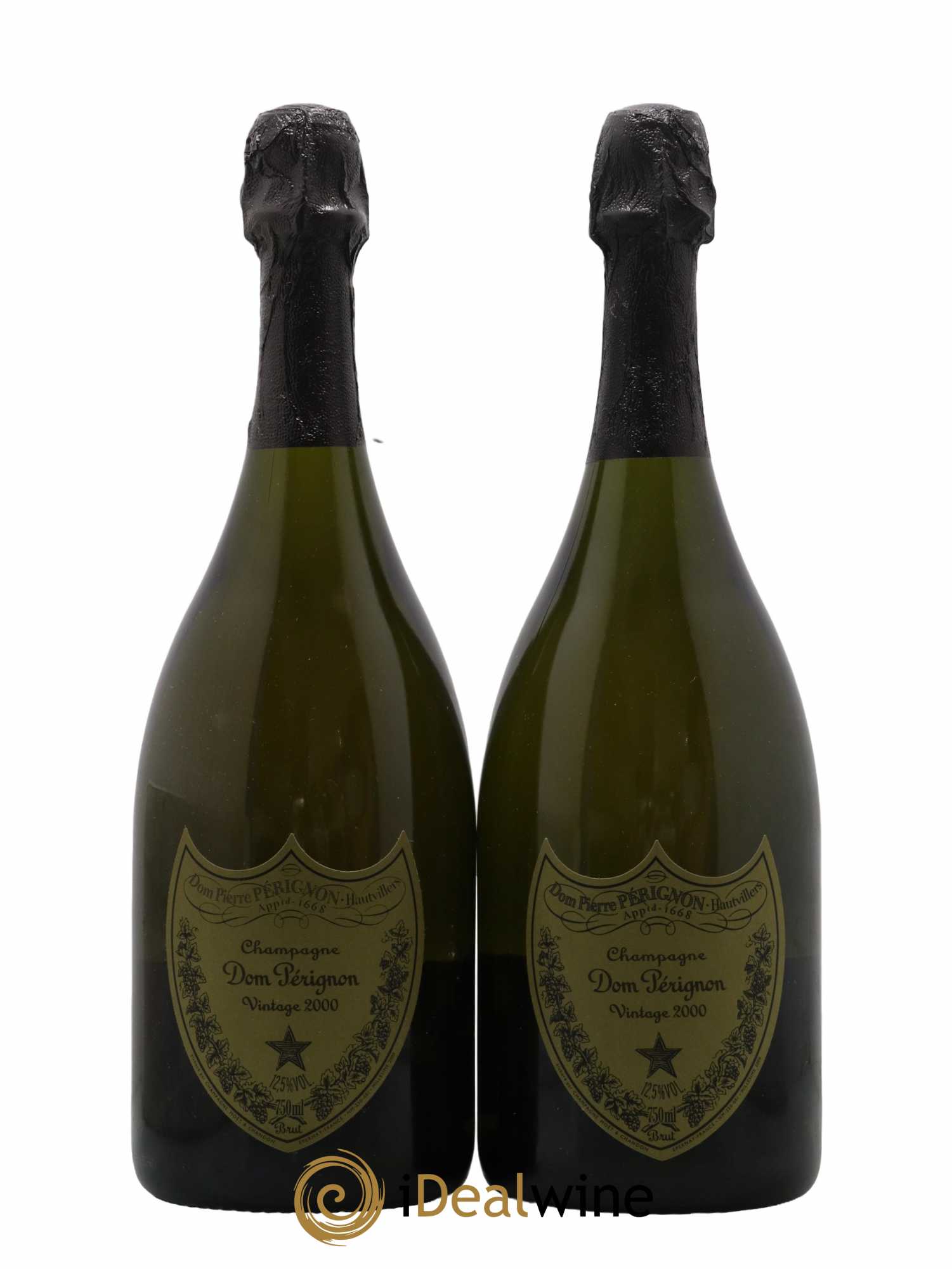 Brut Dom Pérignon 2000 - Lot de 2 bouteilles - 0