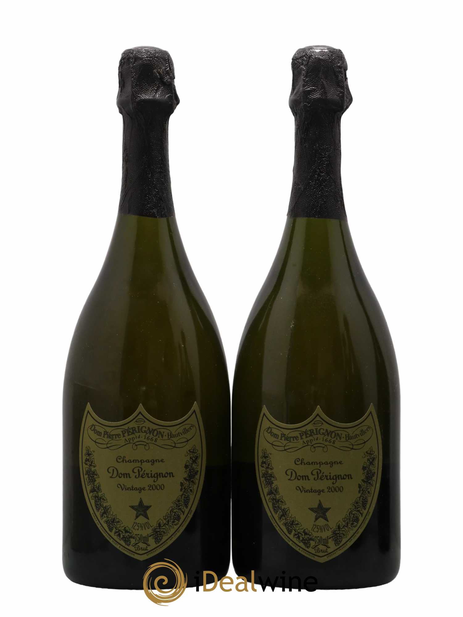 Brut Dom Pérignon 2000 - Lot de 2 bouteilles - 0