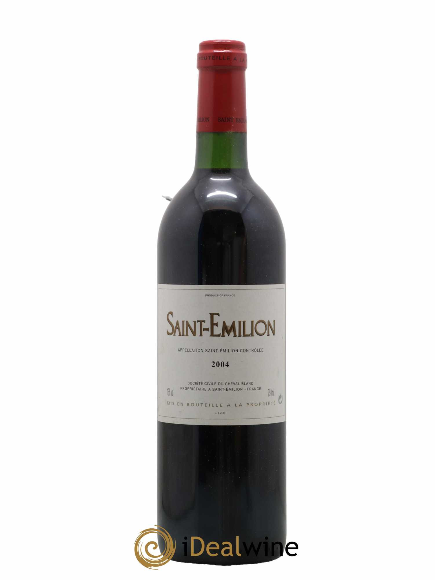 Saint-Émilion Société civile du Cheval Blanc 2004 - Lot de 1 bouteille - 0