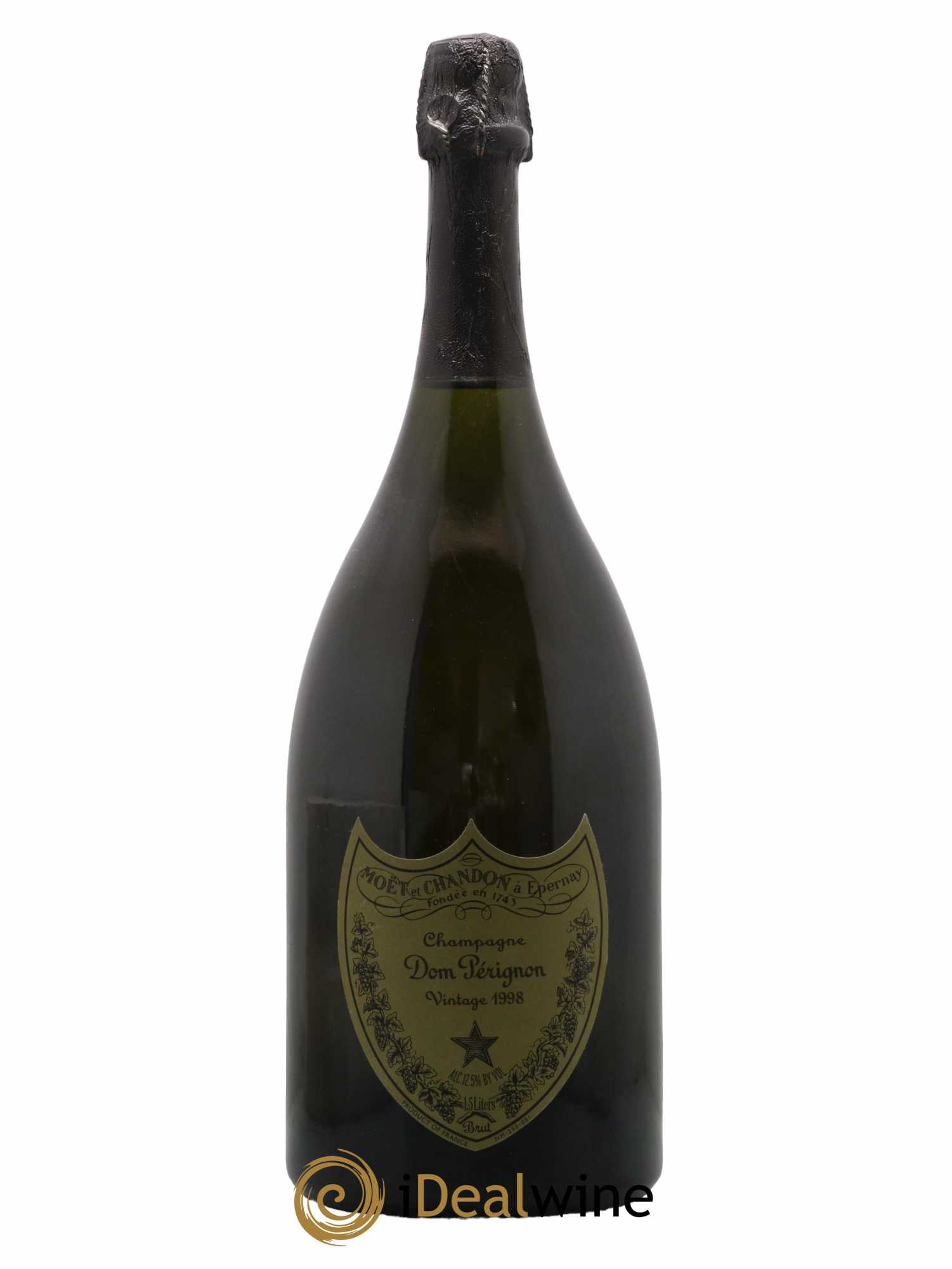 Brut Dom Pérignon 1998 - Lot de 1 magnum - 0