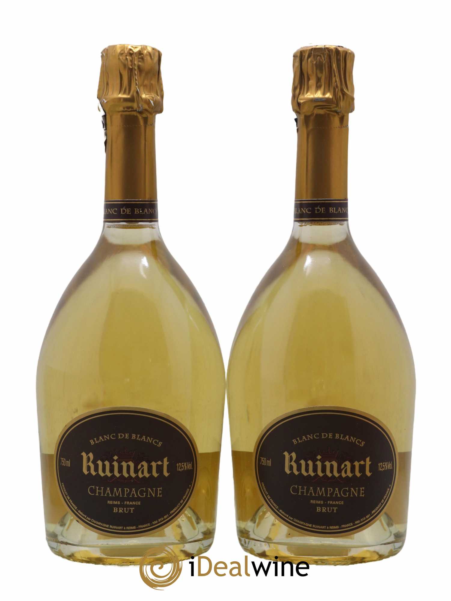 Caisse Duo Ruinart Blanc de Blancs Ruinart - Lot de 2 bouteilles - 0
