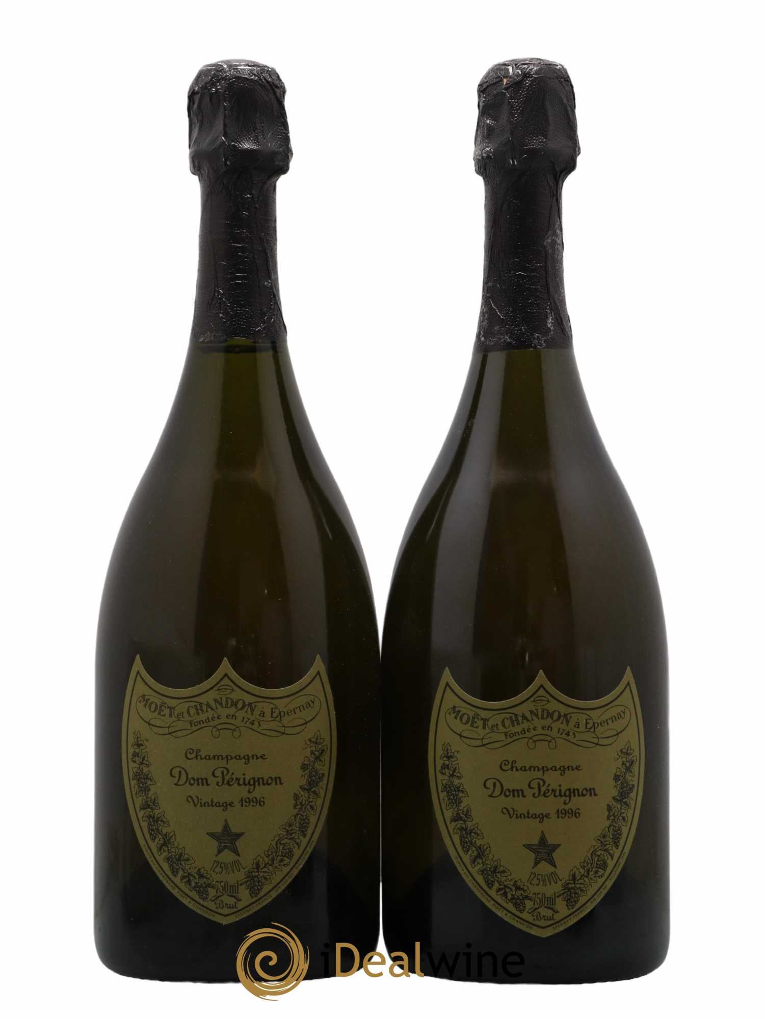 Brut Dom Pérignon 1996 - Lot de 2 bouteilles - 0