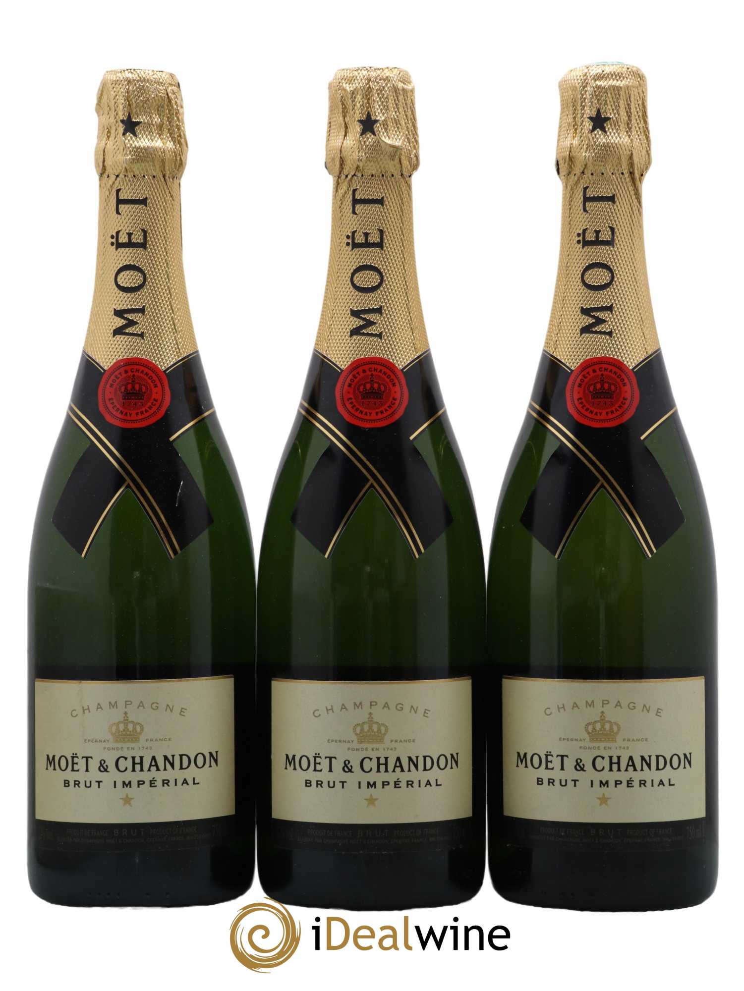 Impérial Brut Moët et Chandon - Lot de 3 bouteilles - 0