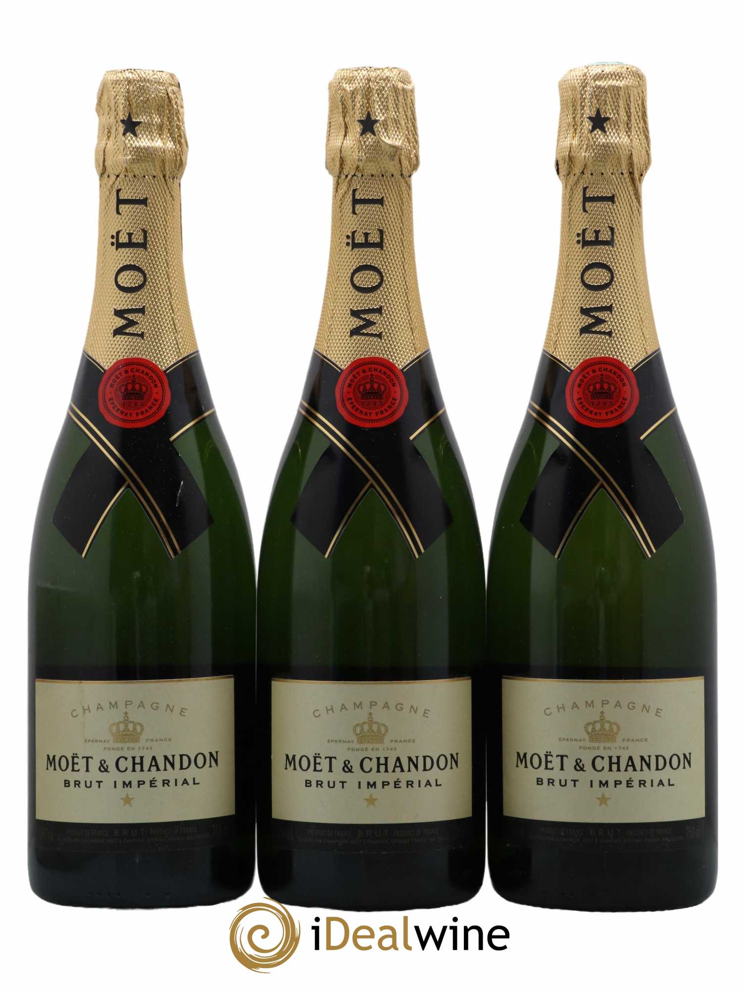 Impérial Brut Moët et Chandon - Lot de 3 bouteilles - 0