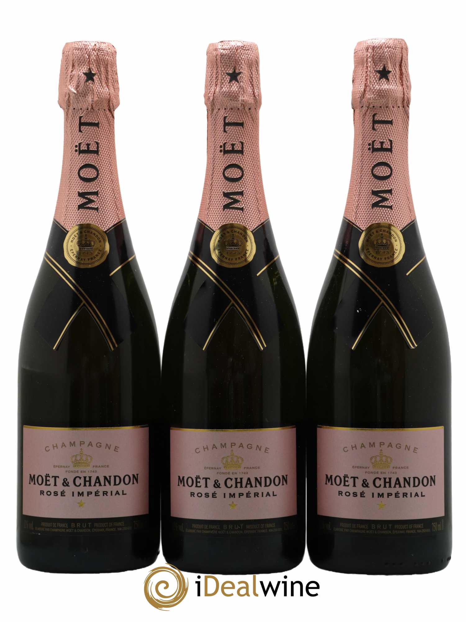 Impérial Brut Moët et Chandon - Lot de 3 bouteilles - 0