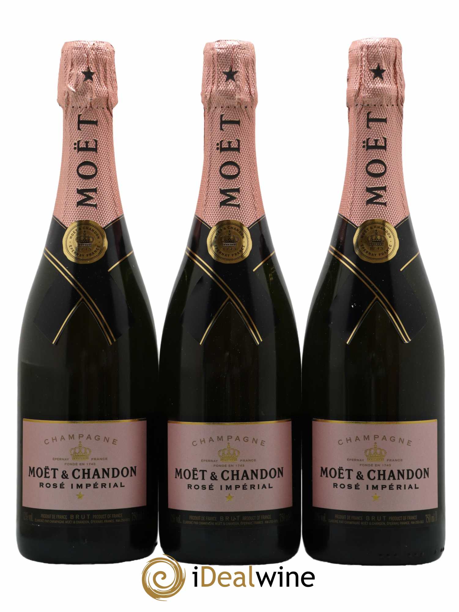 Impérial Brut Moët et Chandon - Lot de 3 bouteilles - 0