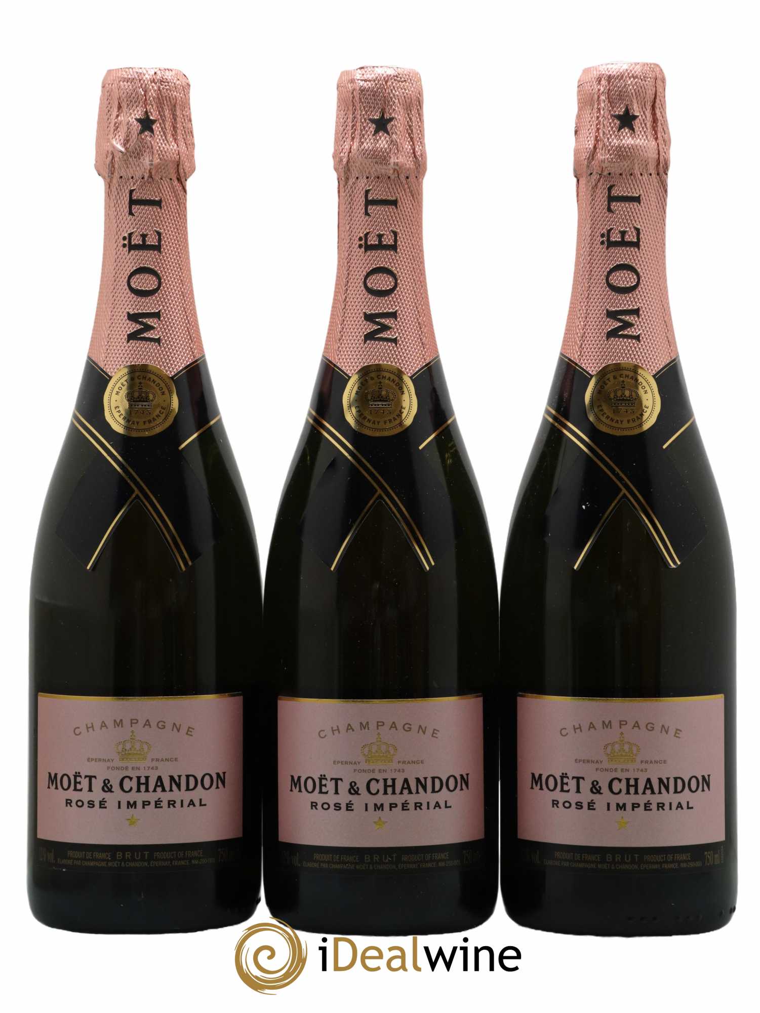 Impérial Brut Moët et Chandon - Lot de 3 bouteilles - 0