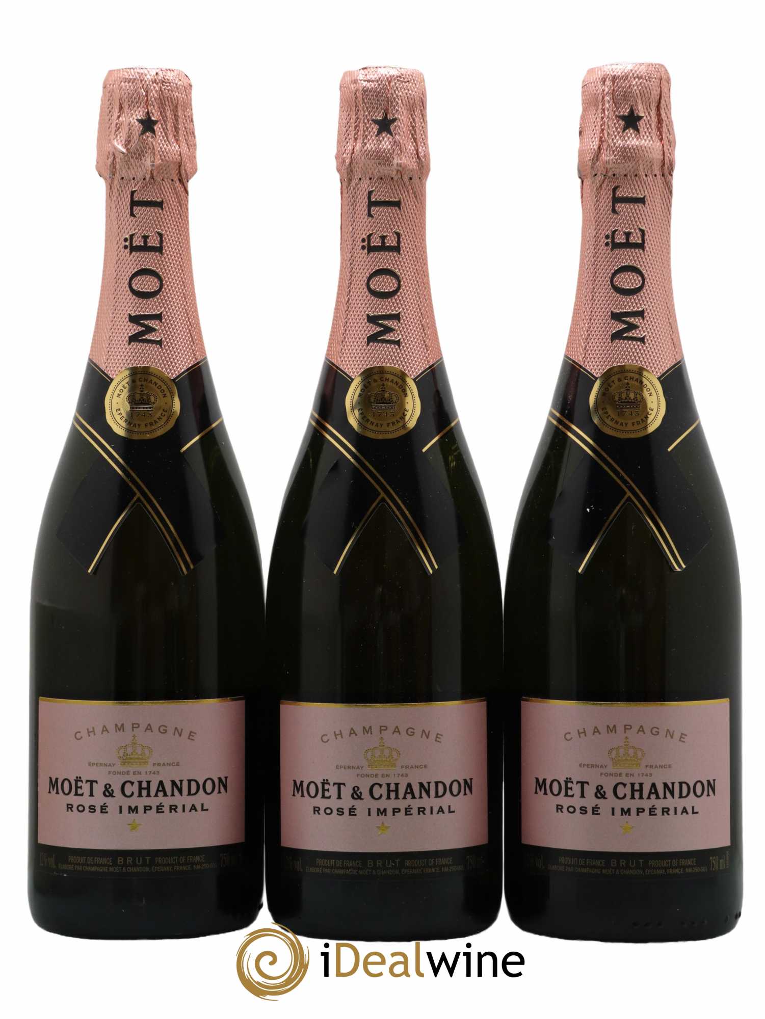 Impérial Brut Moët et Chandon - Lot de 3 bouteilles - 0