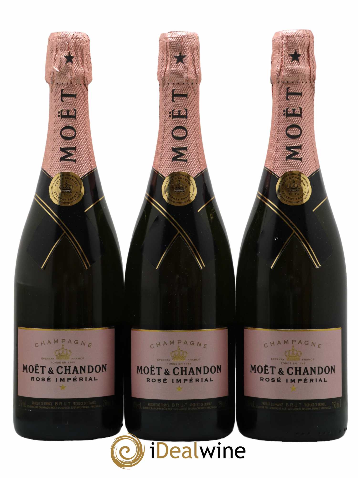 Impérial Brut Moët et Chandon - Lot de 3 bouteilles - 0