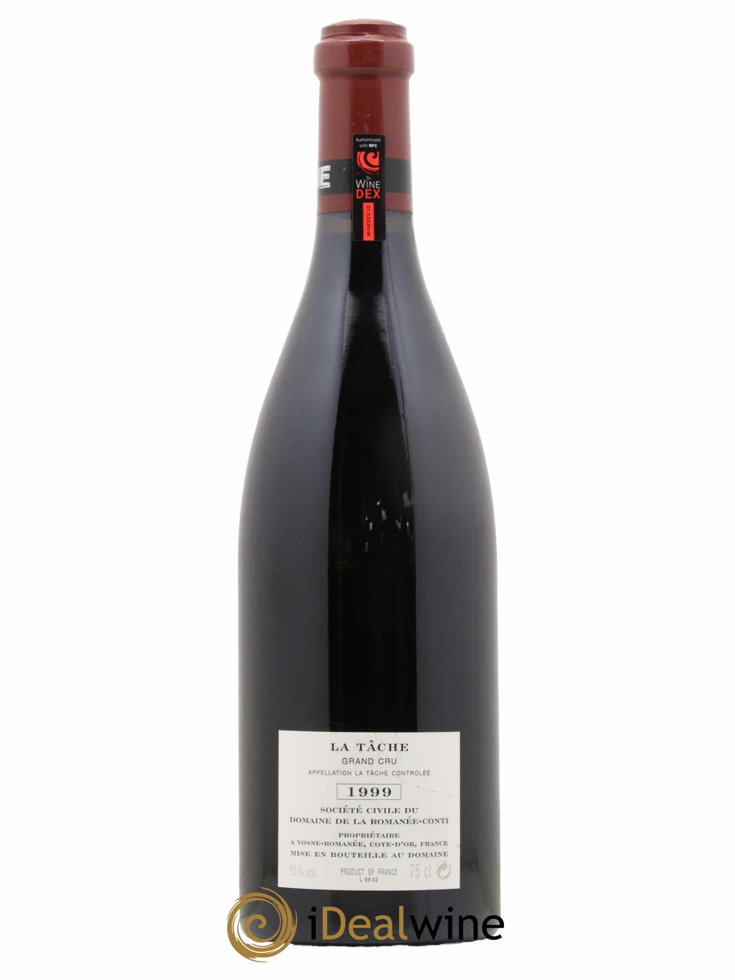 La Tâche Grand Cru Domaine de la Romanée-Conti 1999 - Lot de 1 bouteille - 1