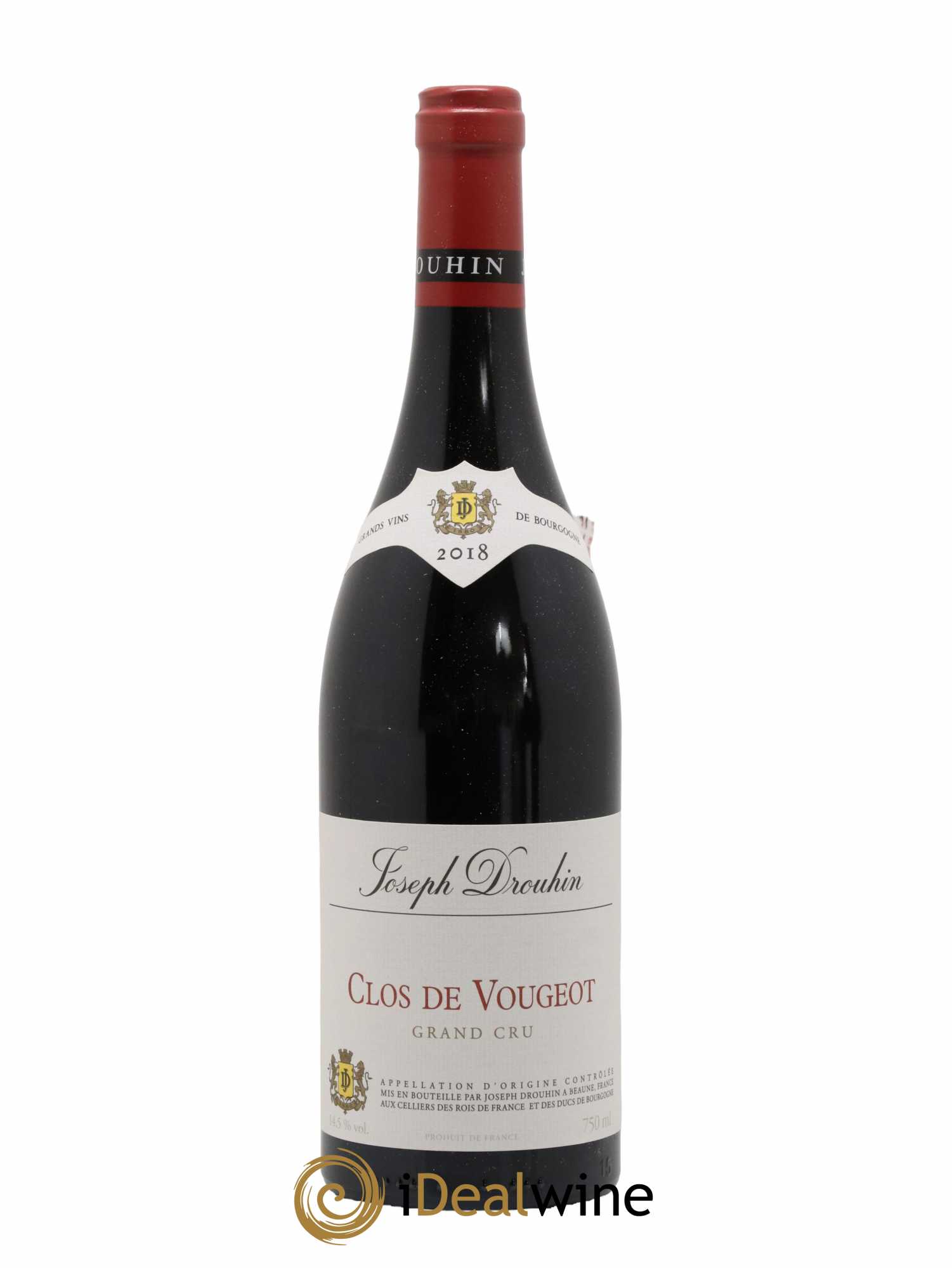 Clos de Vougeot Grand Cru Joseph Drouhin 2018 - Lot de 1 bouteille - 0