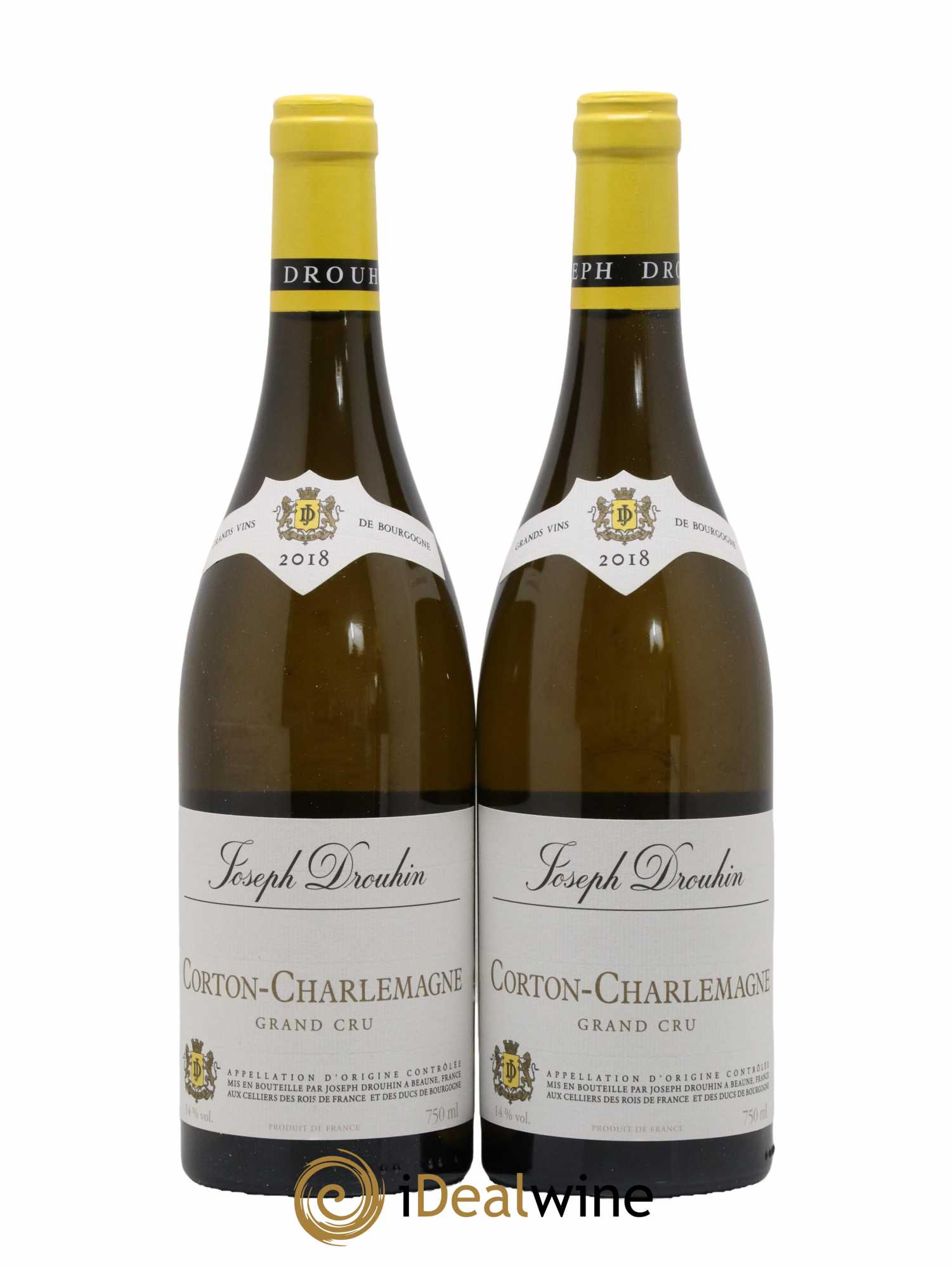 Corton-Charlemagne Grand Cru Joseph Drouhin 2018 - Lot de 2 bouteilles - 0