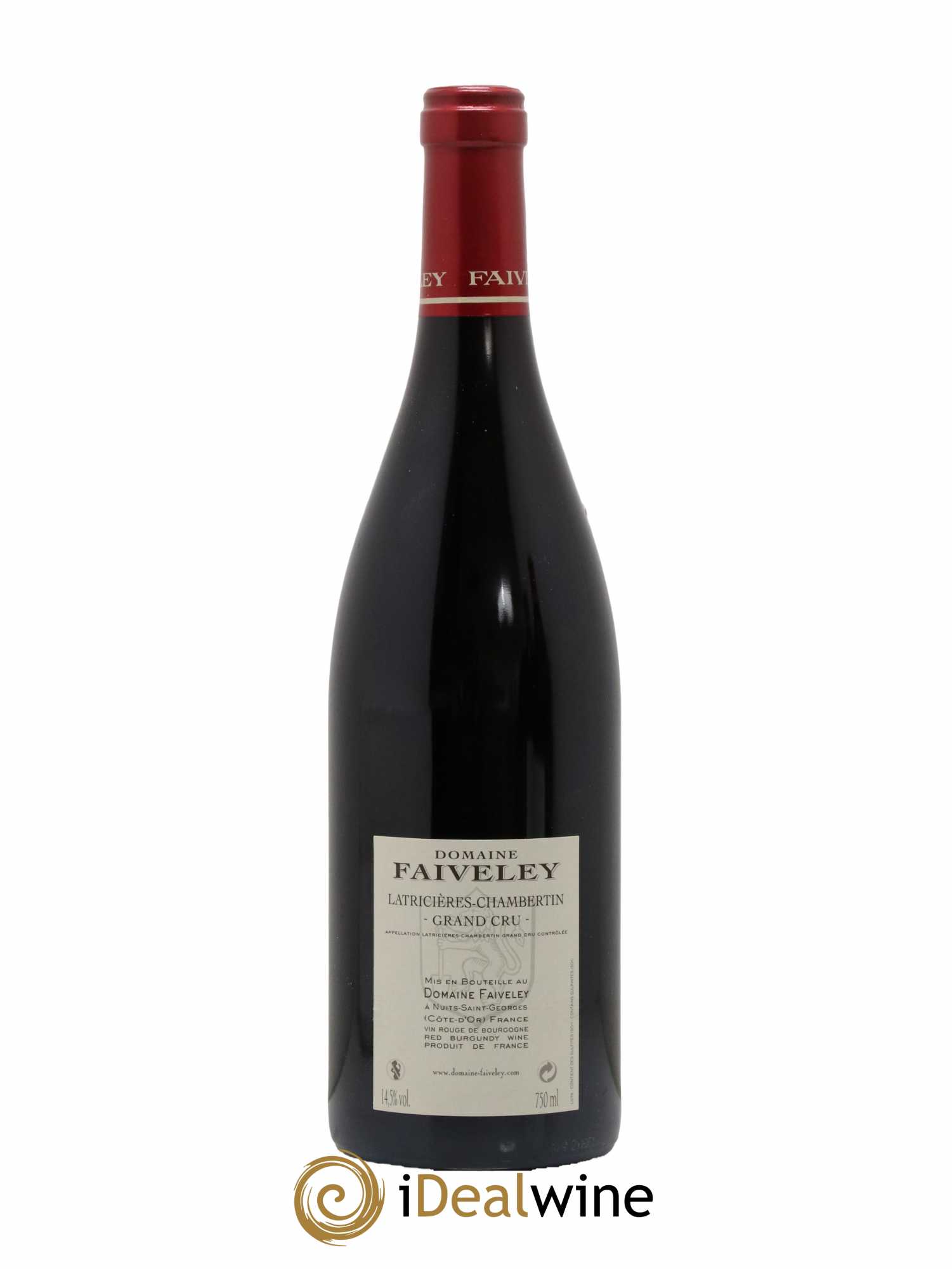 Latricières-Chambertin Grand Cru Faiveley 2019 - Lot de 1 bouteille - 1