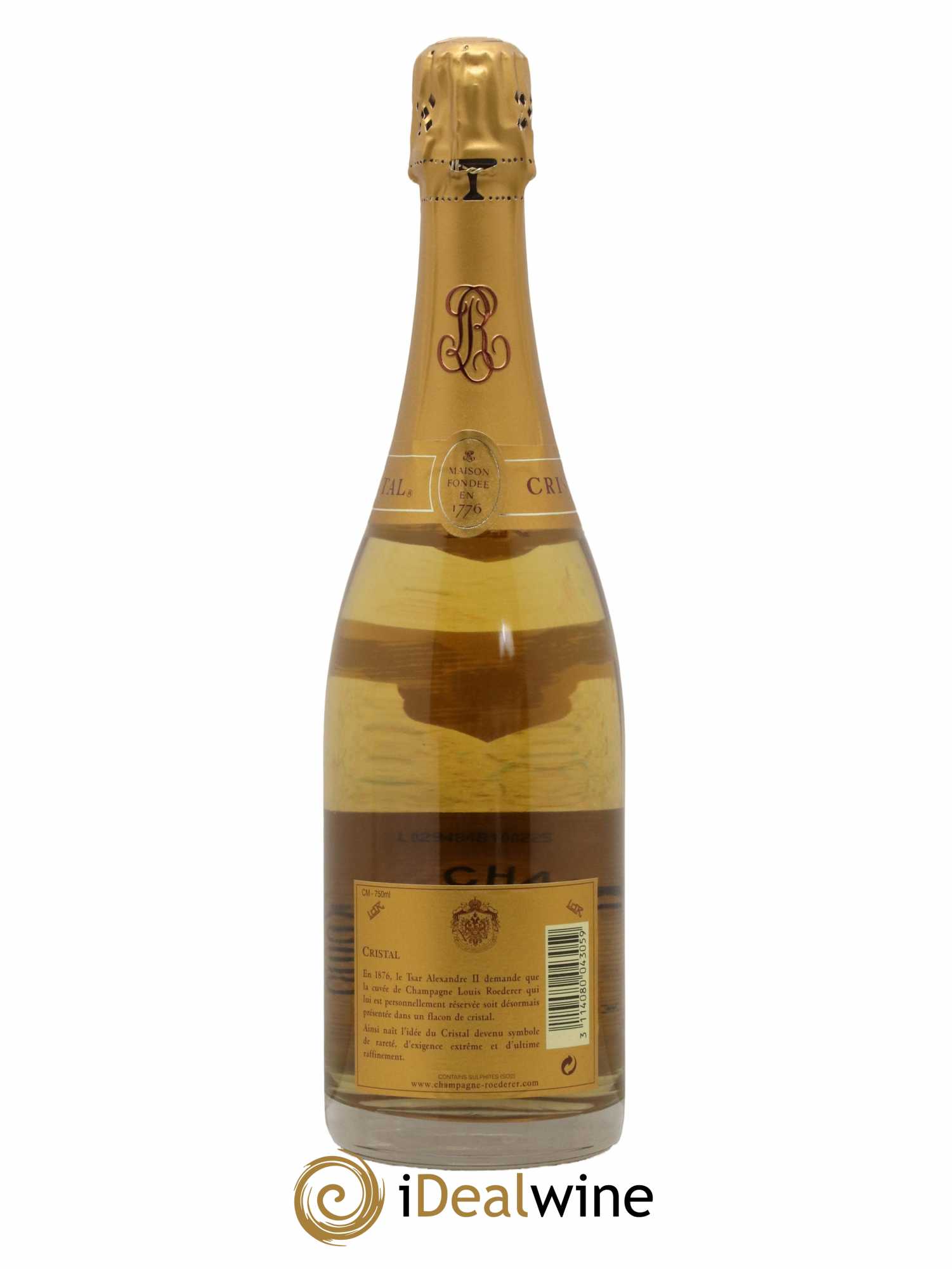 Cristal Louis Roederer 2000 - Lot de 1 bouteille - 1