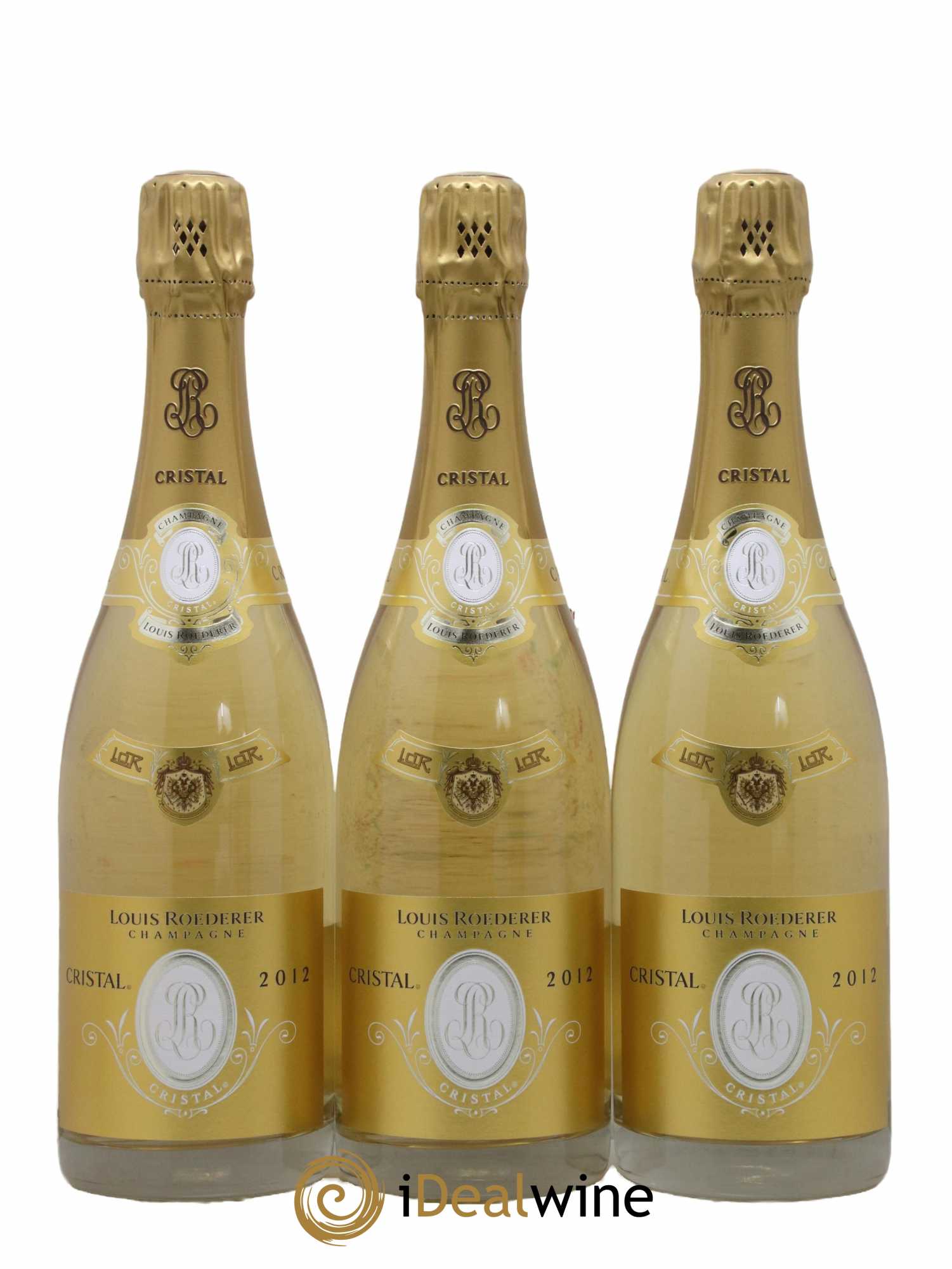 Cristal Louis Roederer 2012 - Lot de 3 bouteilles - 0