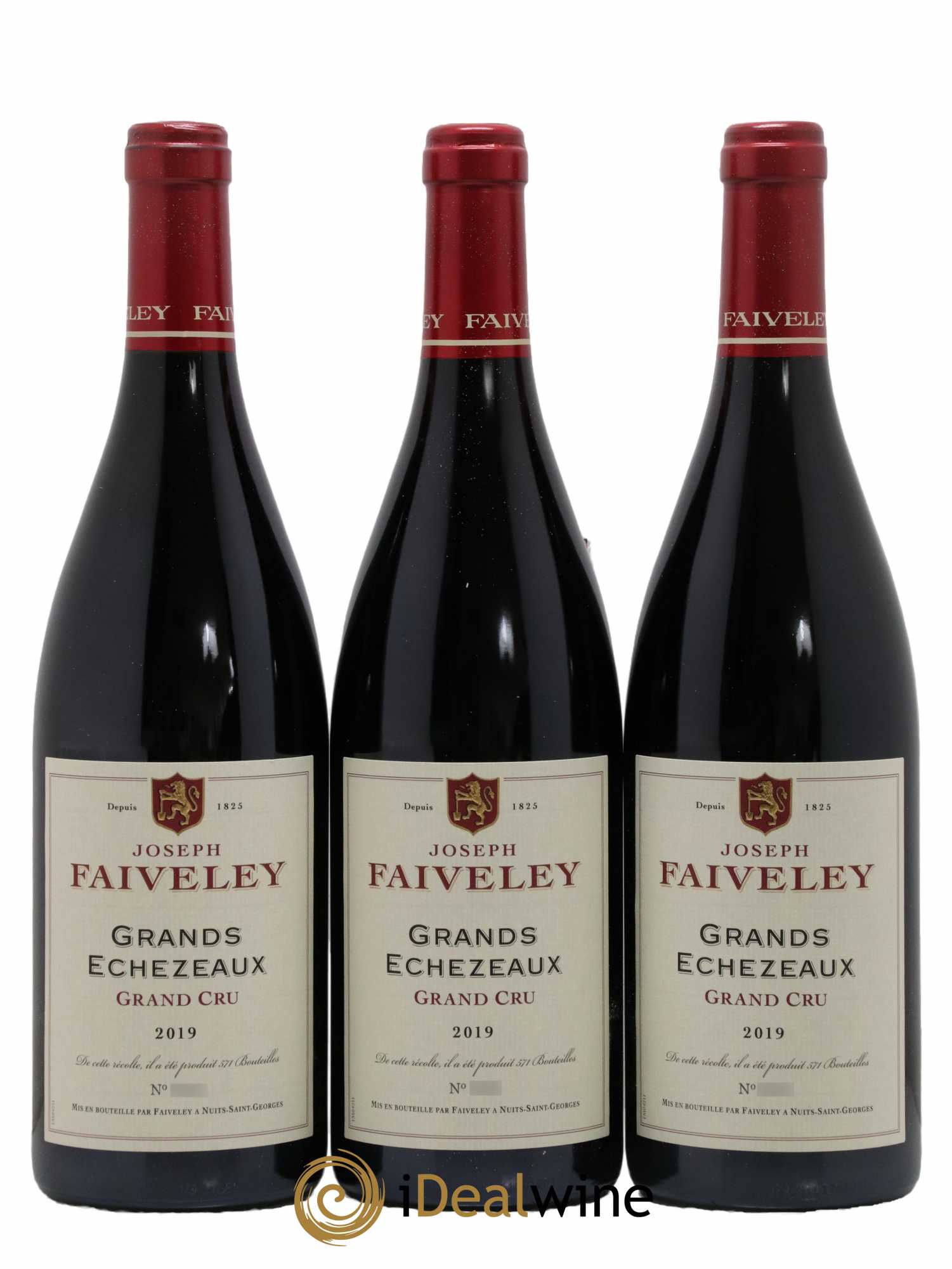 Grands-Echezeaux Grand Cru Faiveley 2019 - Lot de 6 bouteilles - 1
