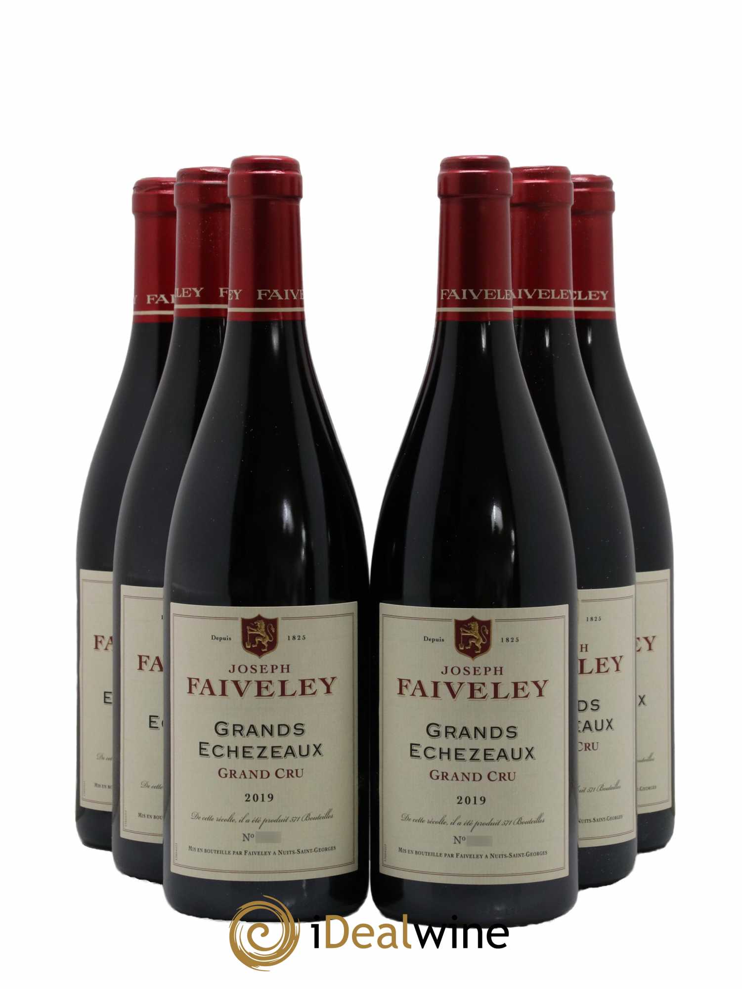 Grands-Echezeaux Grand Cru Faiveley 2019 - Lot de 6 bouteilles - 0