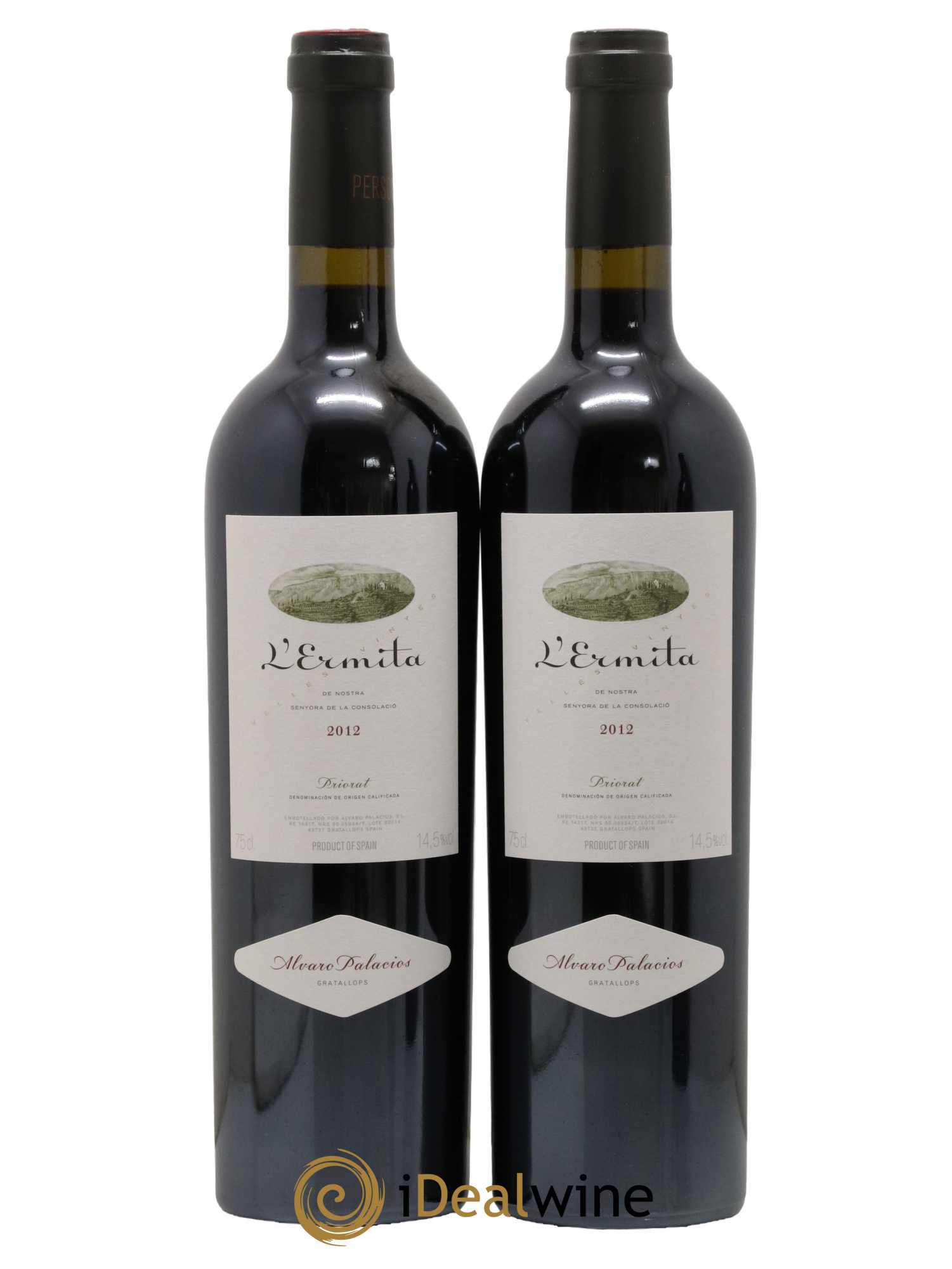 Priorat DOCa Alvaro Palacios L'Ermita 2012 - Posten von 2 Flaschen - 0