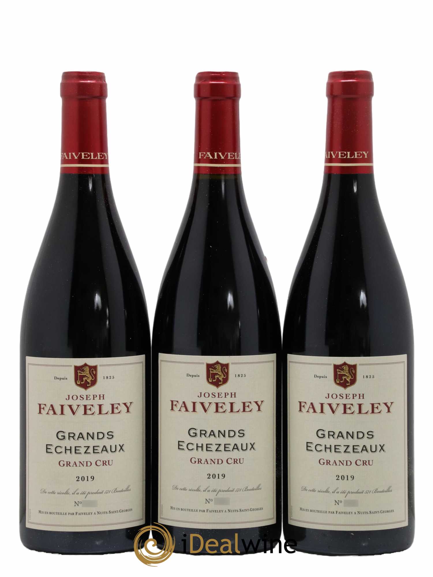 Grands-Echezeaux Grand Cru Faiveley 2019 - Lot de 3 bouteilles - 0