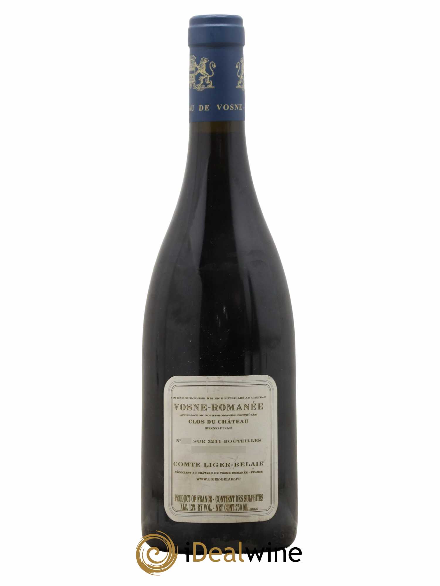 Vosne-Romanée Clos du Château Comte Liger-Belair (Domaine du) 2012 - Posten von 1 Flasche - 1