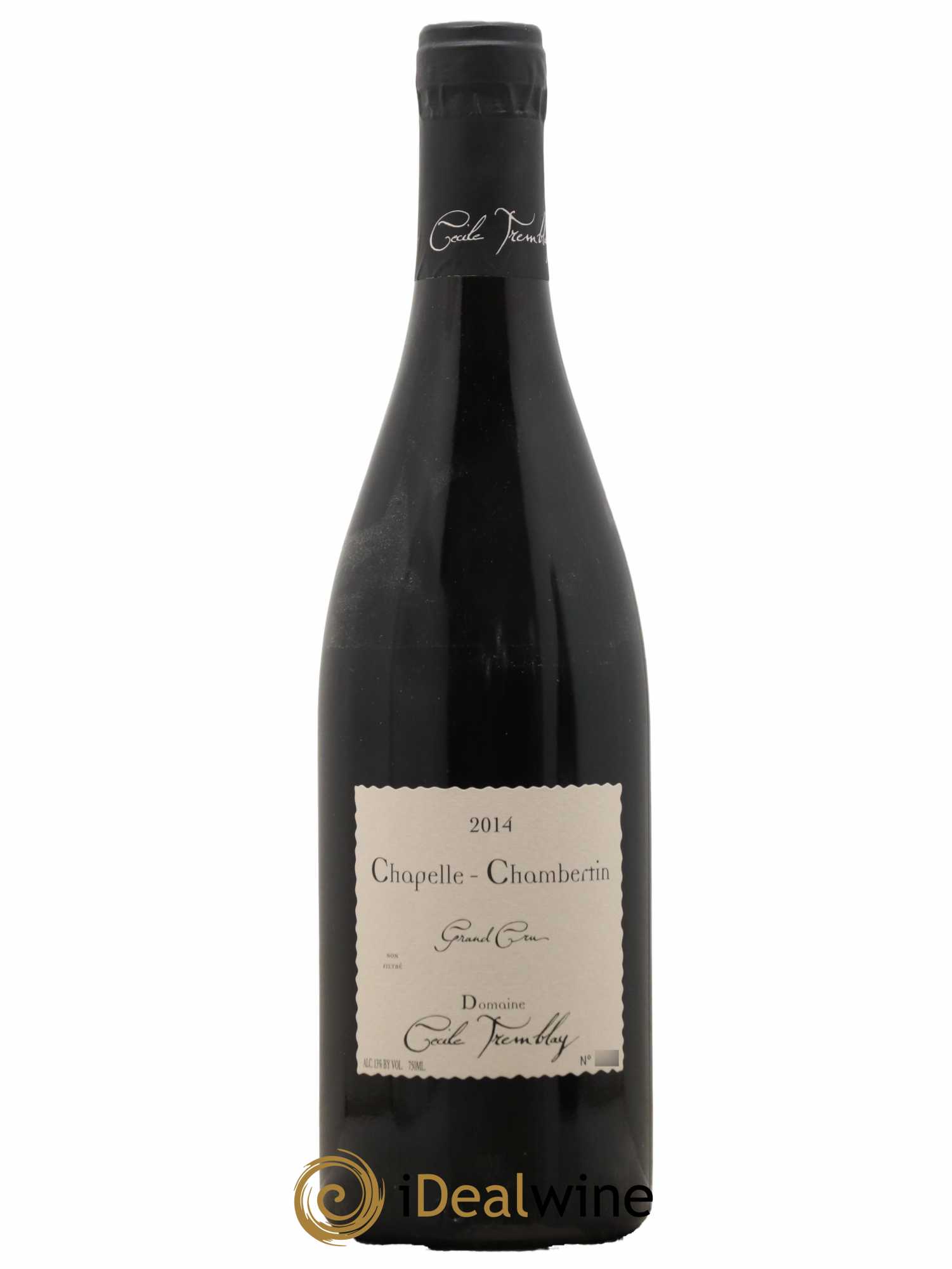 Chapelle-Chambertin Grand Cru Cécile Tremblay 2014 - Lot de 1 bouteille - 0