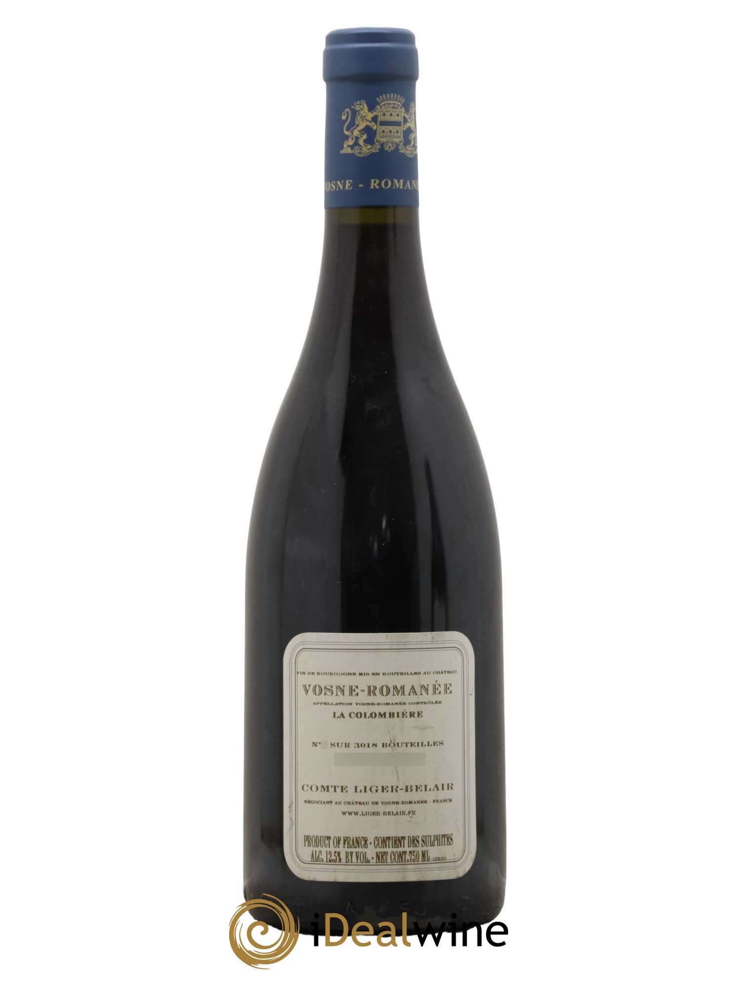 Vosne-Romanée La Colombière Comte Liger-Belair (Domaine du) 2011 - Lot de 1 bouteille - 1