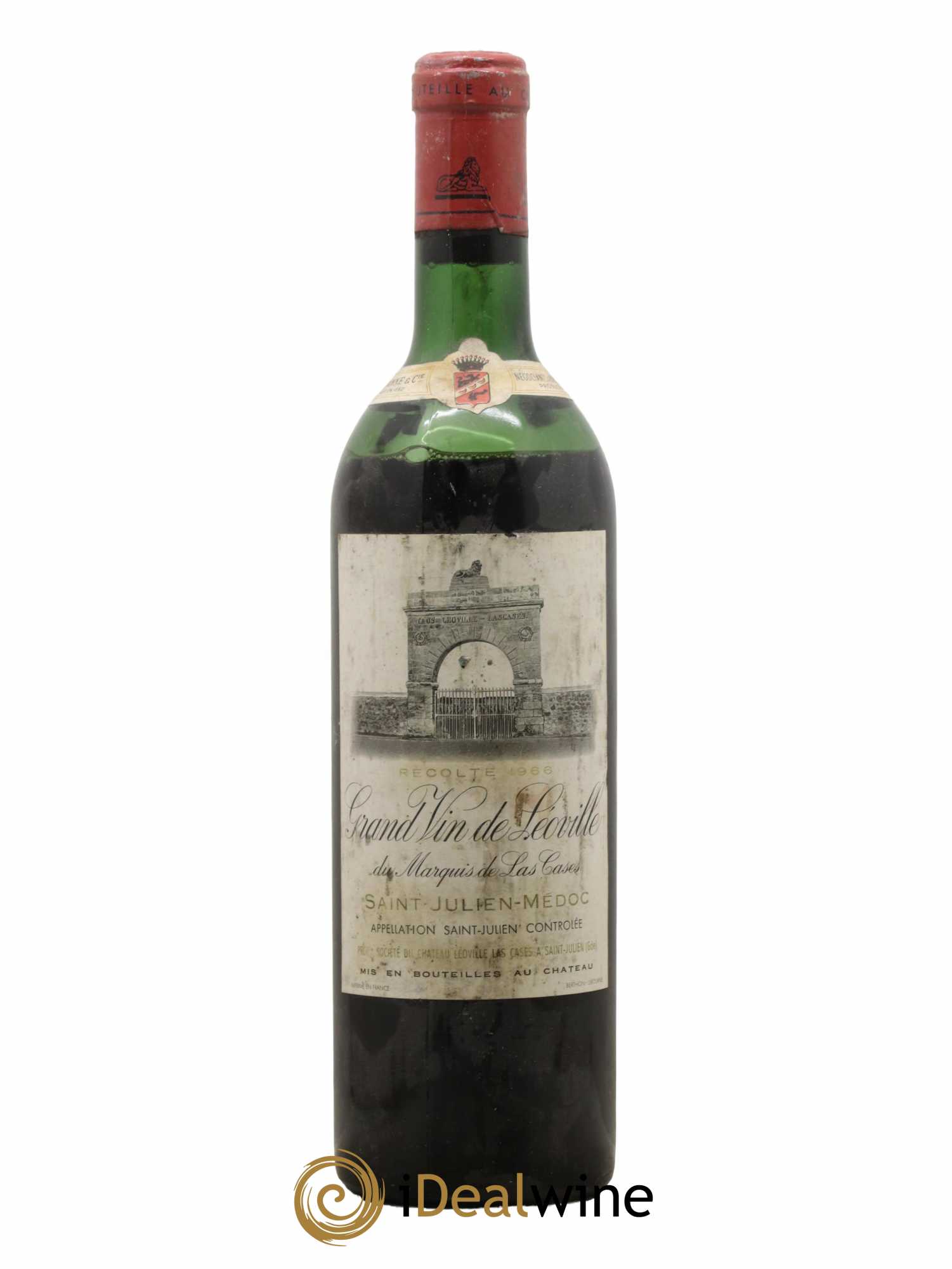 Château Léoville Las Cases 2ème Grand Cru Classé 1966 - Lot de 1 bouteille - 0