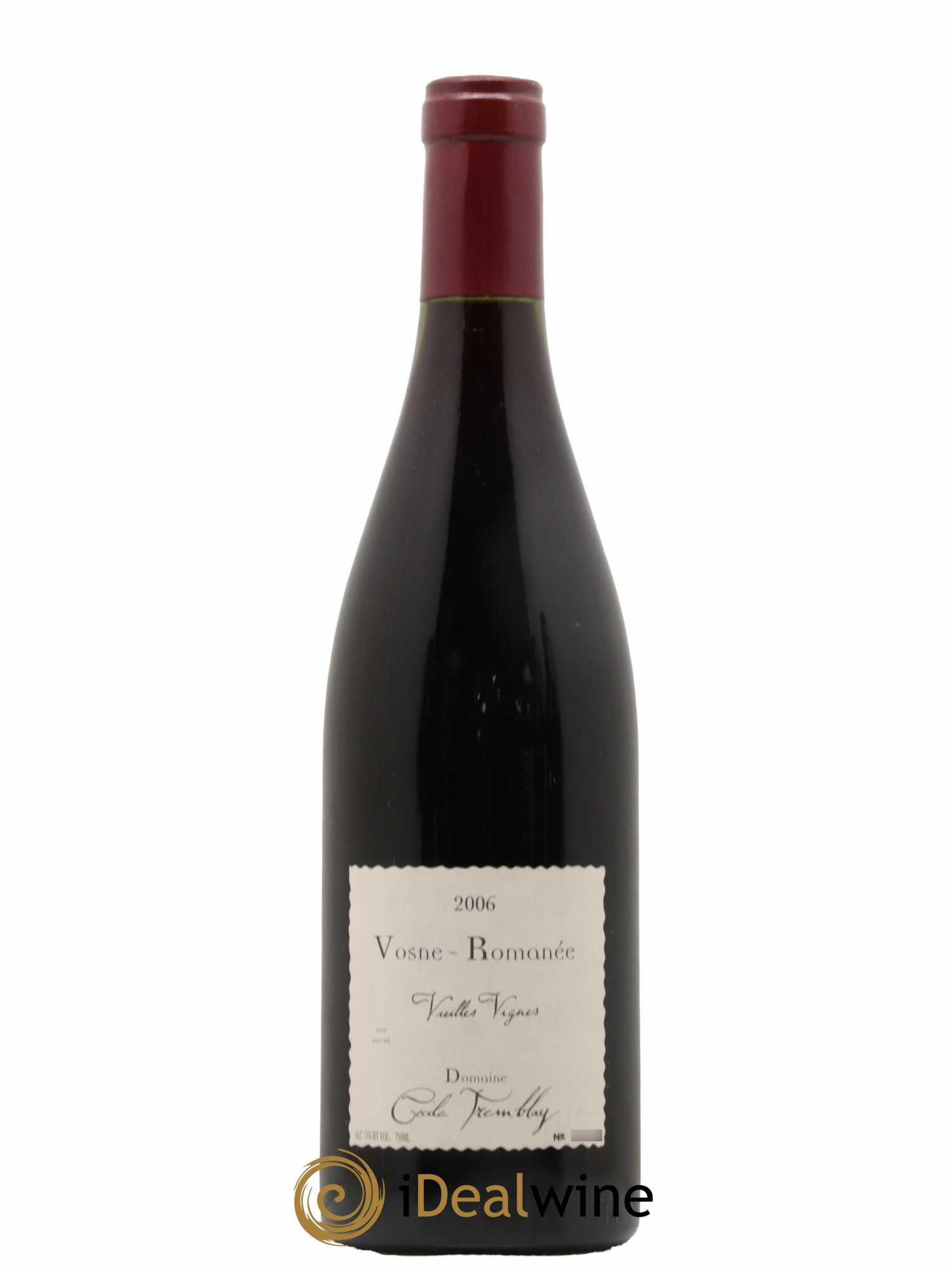 Vosne-Romanée Vieilles Vignes Cécile Tremblay 2006 - Lot de 1 bouteille - 0