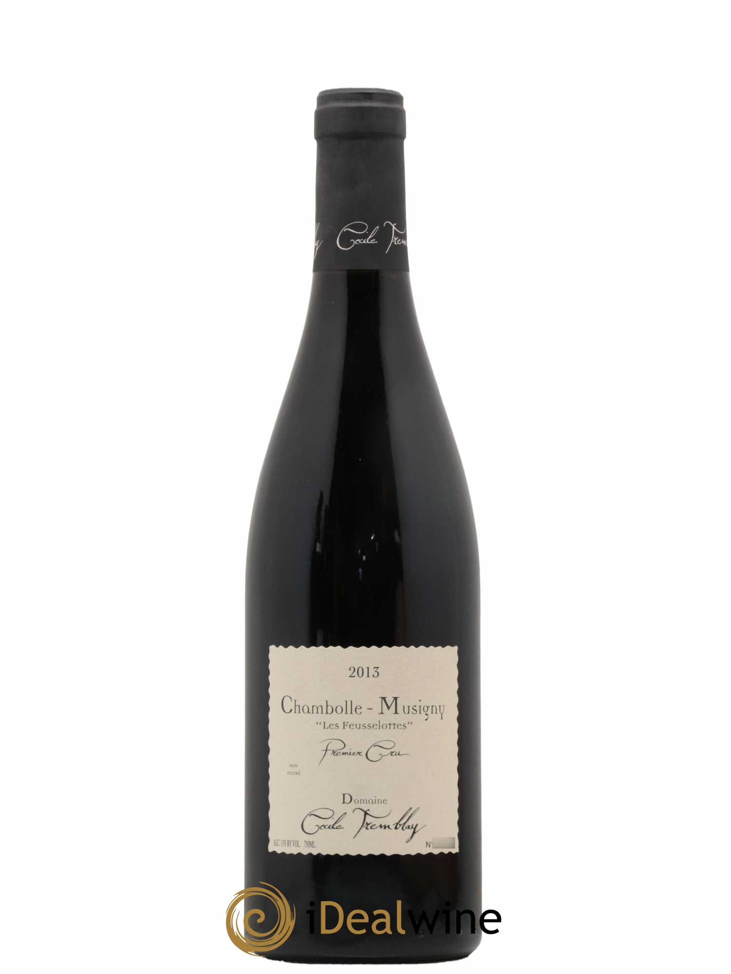 Chambolle-Musigny 1er Cru Les Feusselottes Cécile Tremblay 2013 - Lot de 1 bouteille - 0