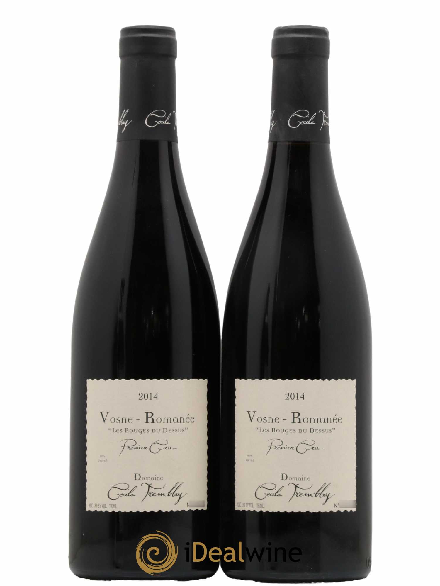 Vosne-Romanée 1er Cru Les Rouges Du Dessus Cécile Tremblay 2014 - Lotto di 2 bottiglie - 0