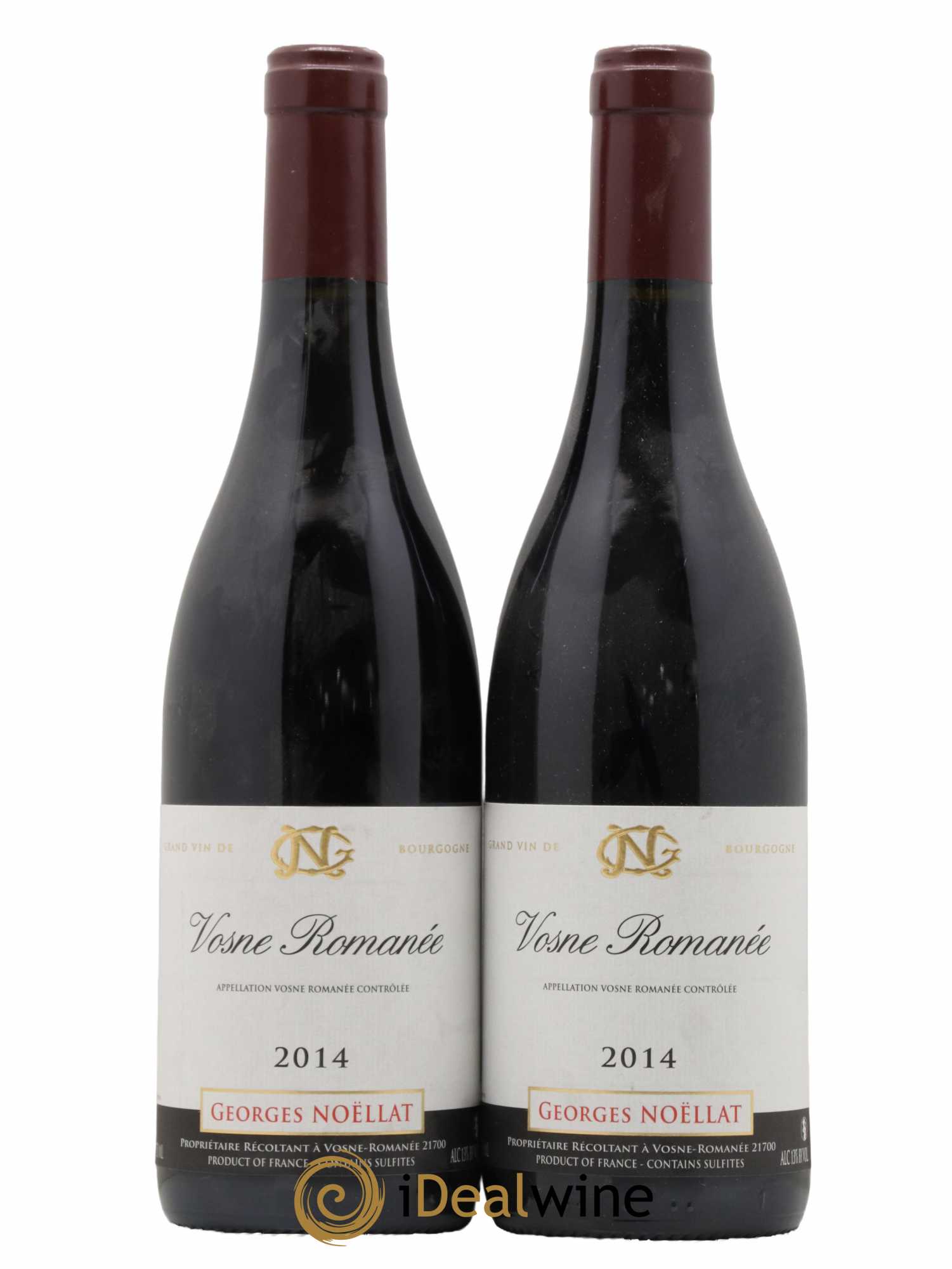 Vosne-Romanée Georges Noëllat (Domaine) 2014 - Lot de 2 bouteilles - 0