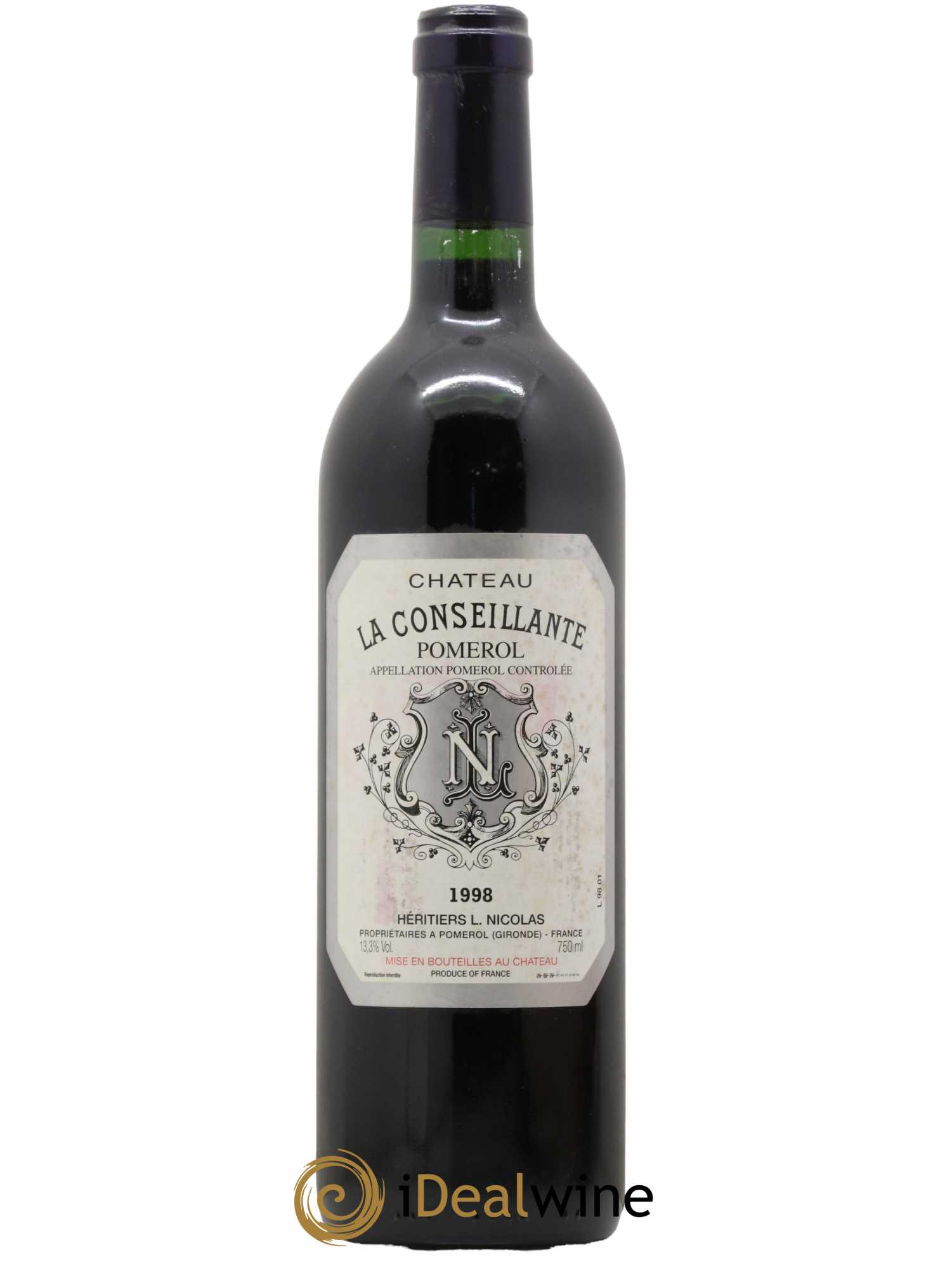 Château la Conseillante 1998 - Lot de 1 bouteille - 0
